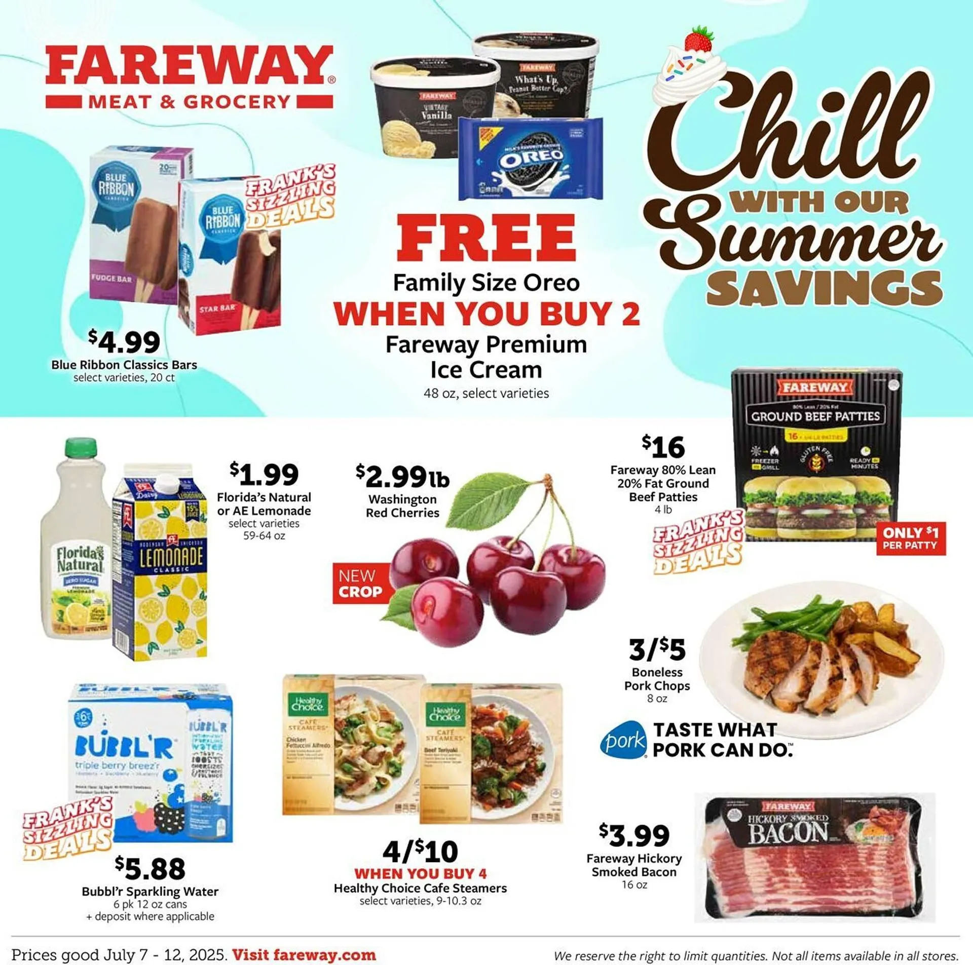 Weekly ad Fareway Weekly Ad from July 6 to July 11 2025 - Page 1