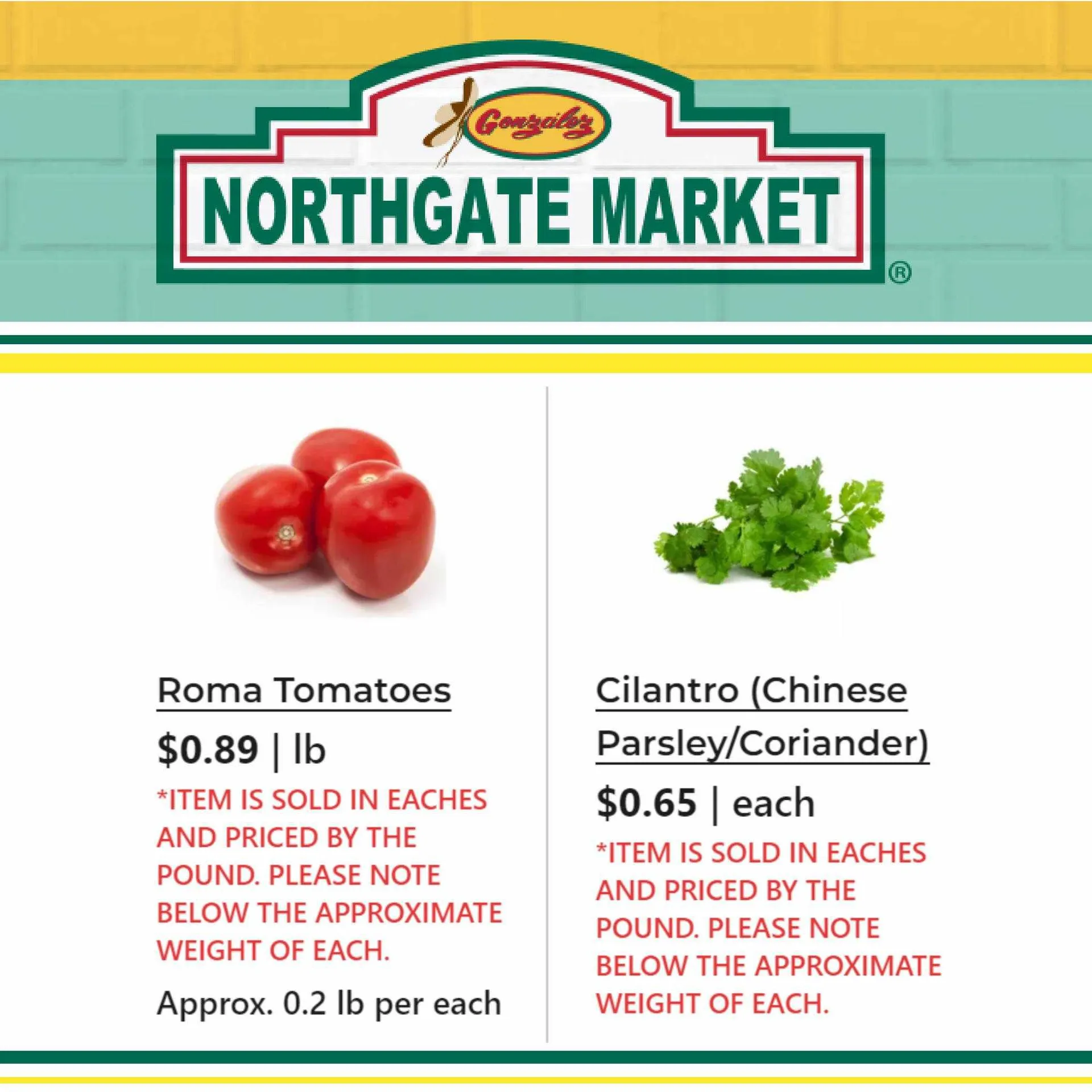 Northgate Market Weekly Ad - 2