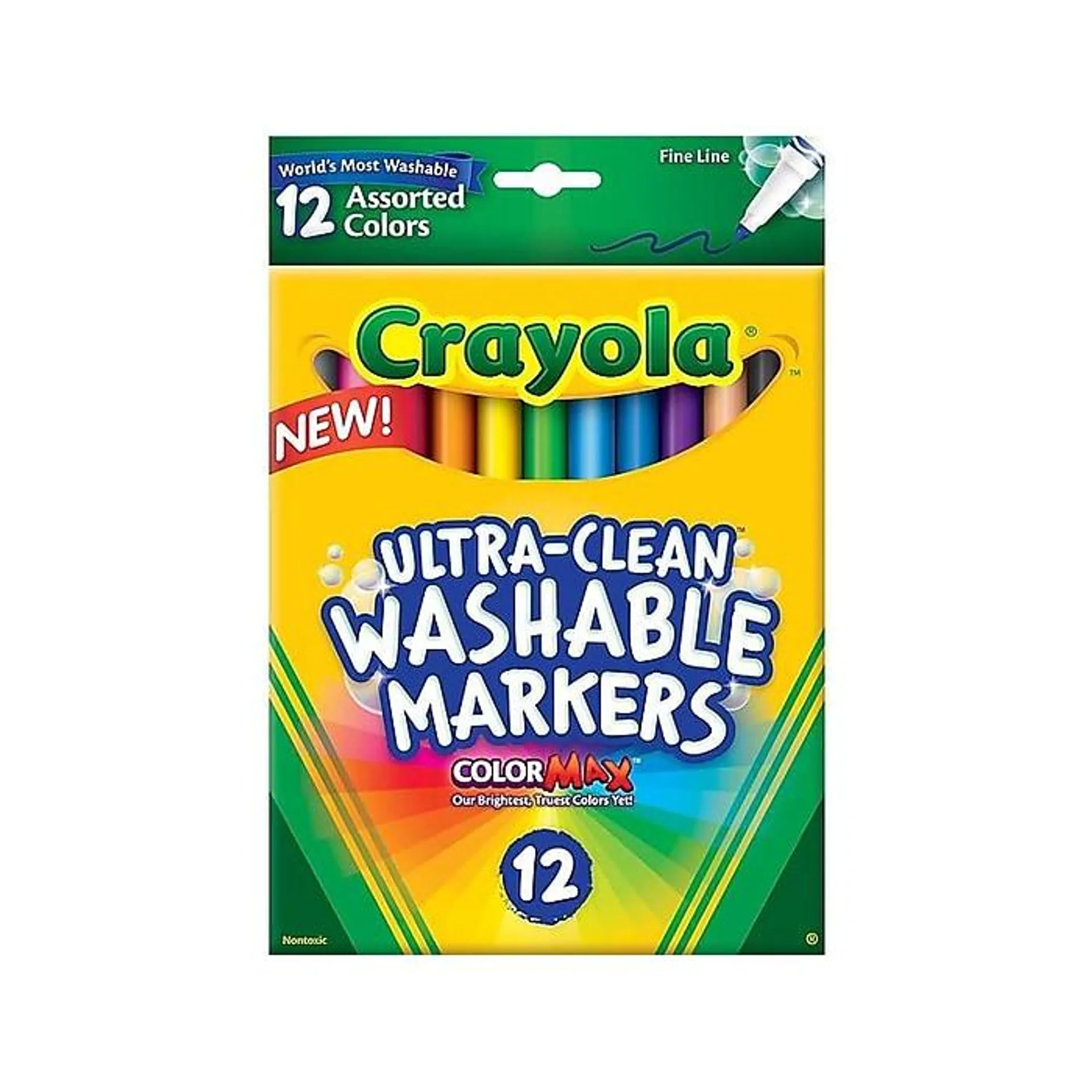 Crayola Ultra-Clean Washable Markers,