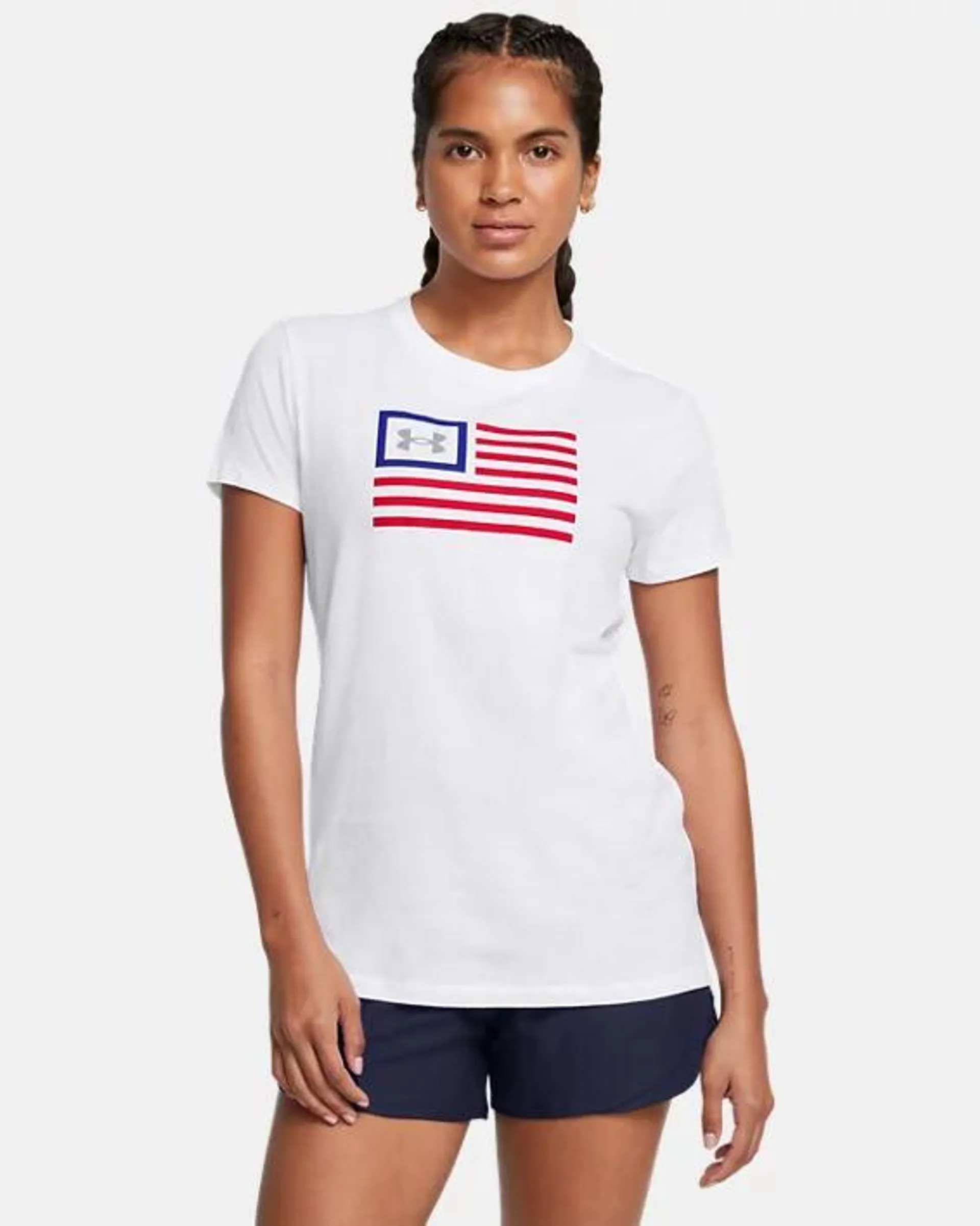 Women's UA Freedom Flag T-Shirt