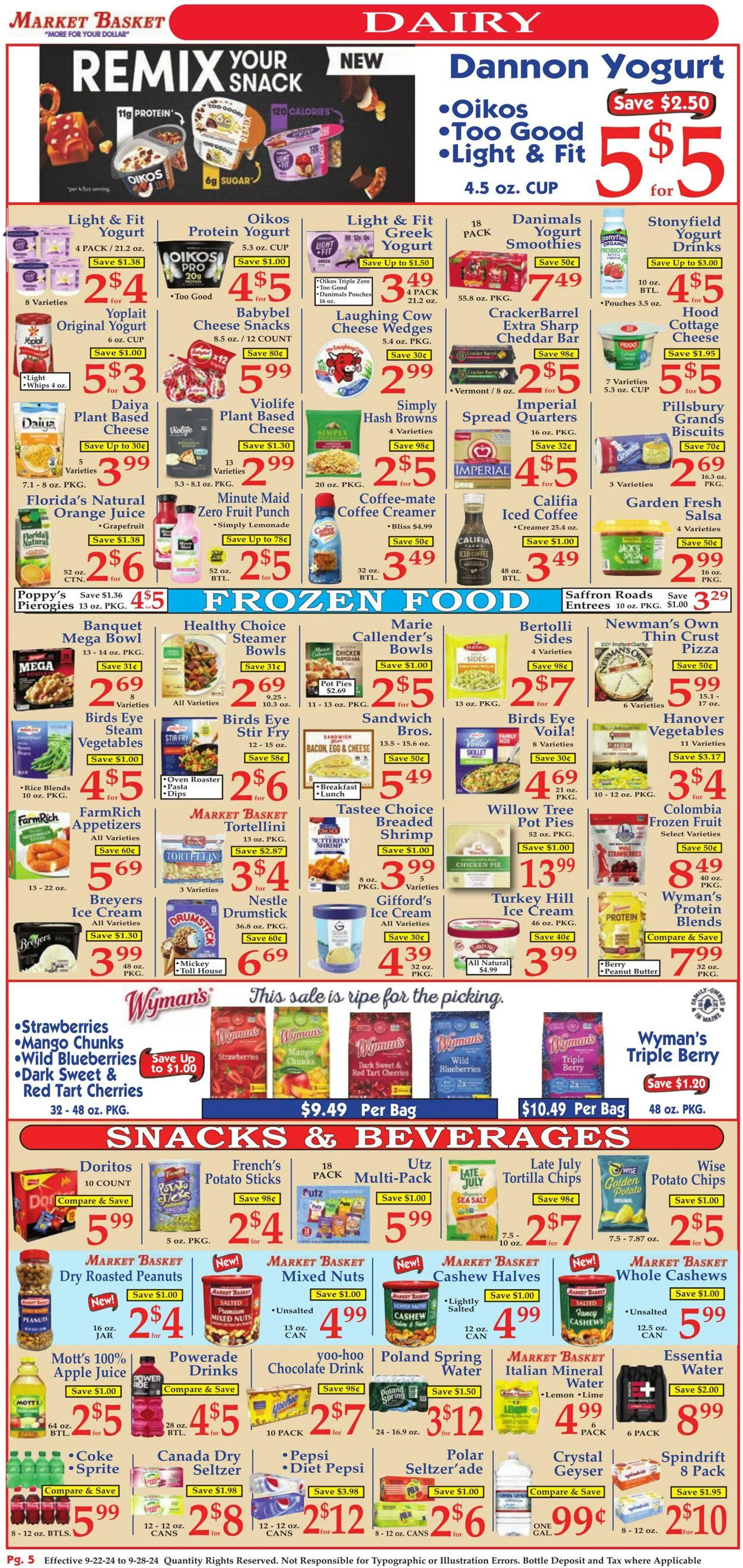 Weekly ad Market Basket from October 22 to September 28 2025 - Page 5