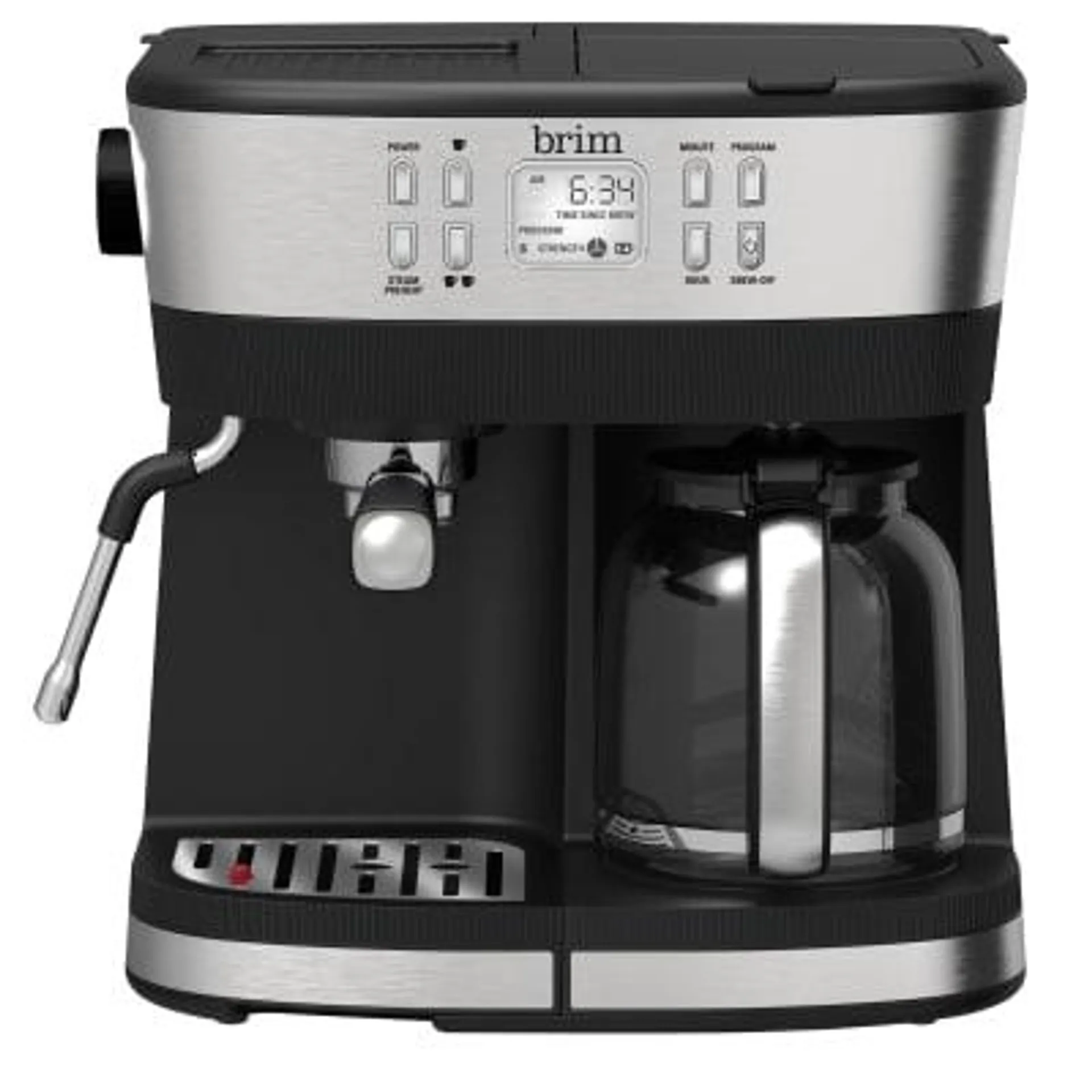 Brim Combo 19 Bar Espresso and Drip Coffee Maker