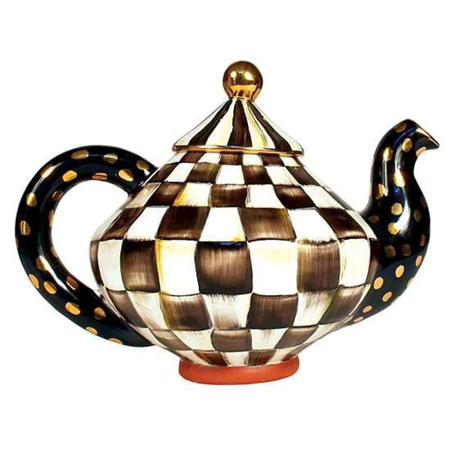 Courtly Check Teapot