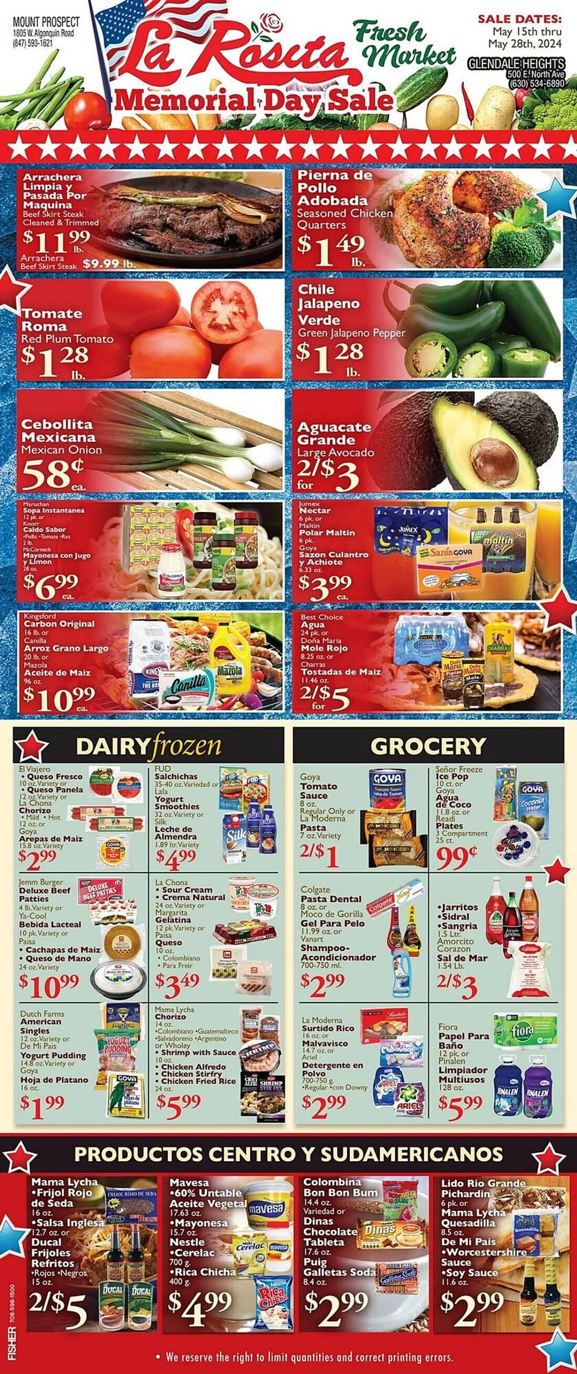 La Rosita Fresh Market Weekly Ad - 1