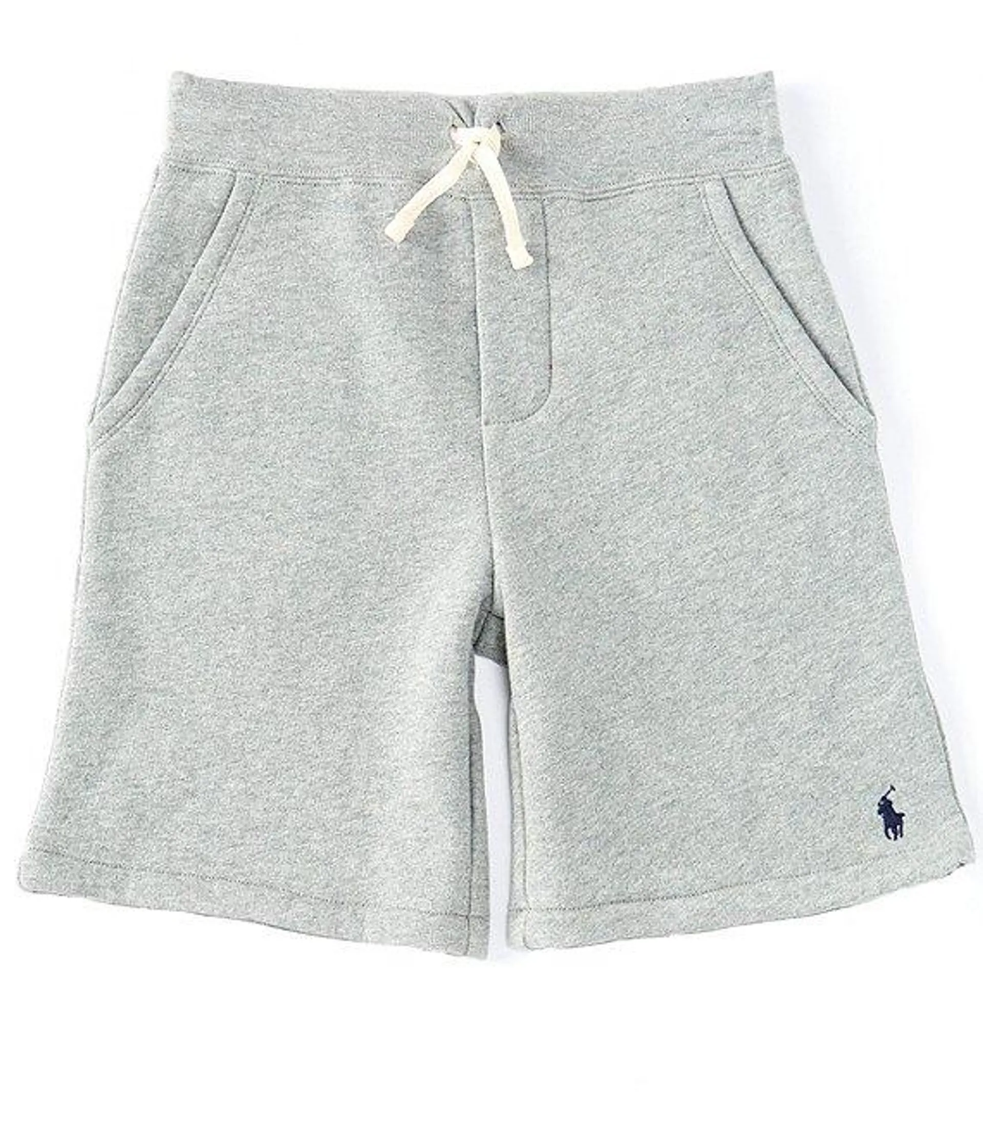 Big Boys 8-20 Mid-Rise Brushed Fleece Pull-On Shorts