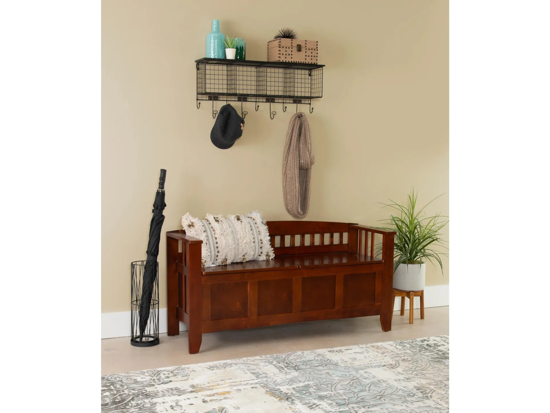 Linon Shayla Storage Bench