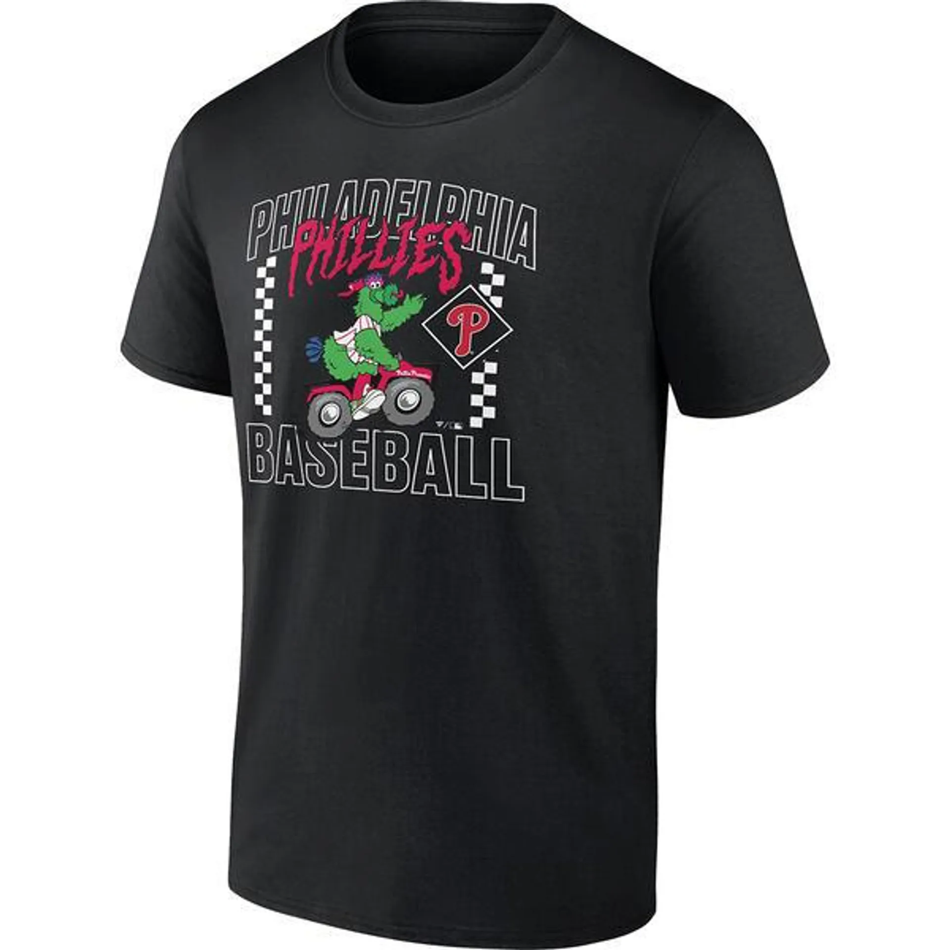 Mens Phillies Motorcycle Phanatic Short Sleeve Tee