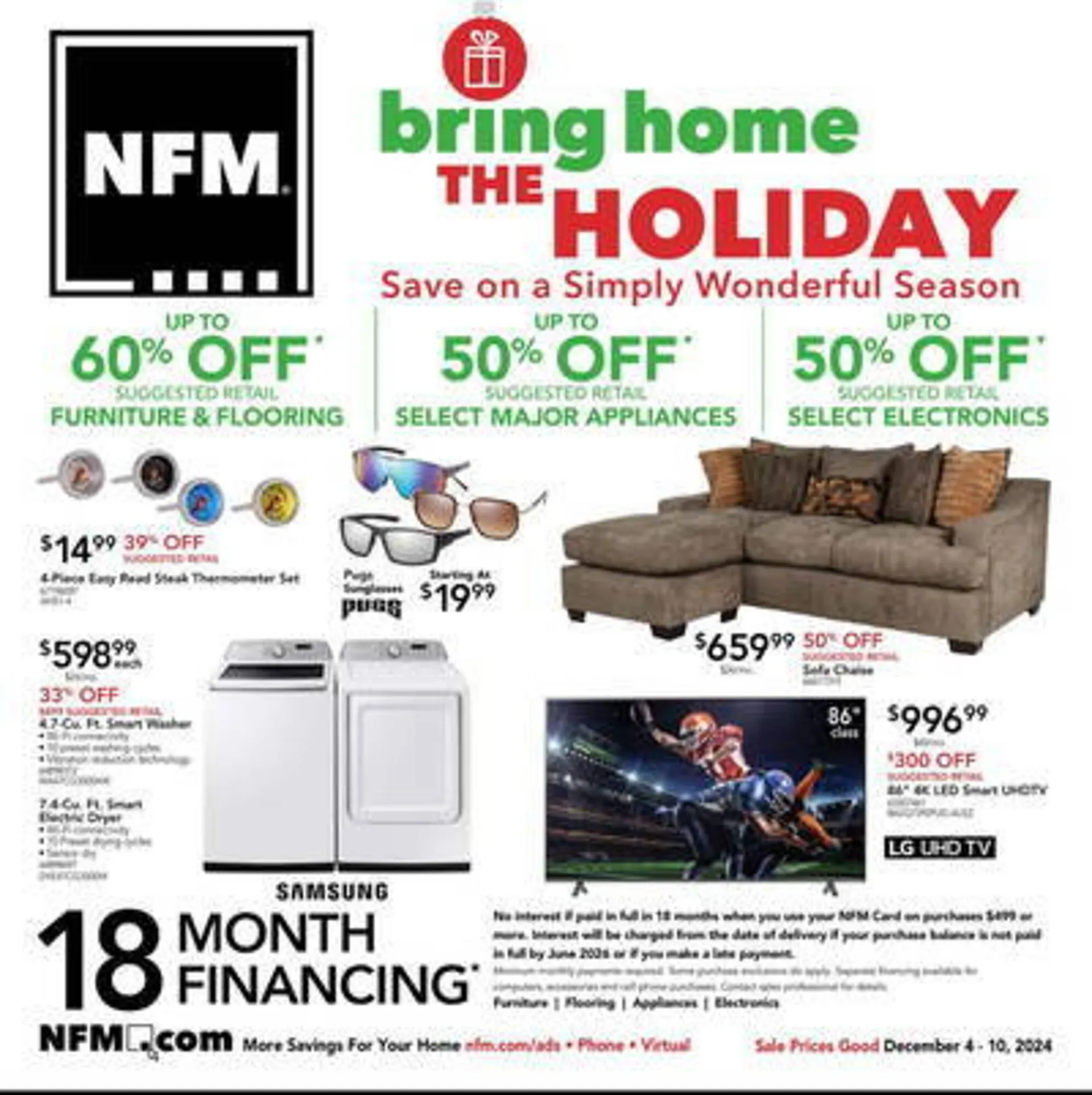 Nebraska Furniture Mart Weekly Ad - 1