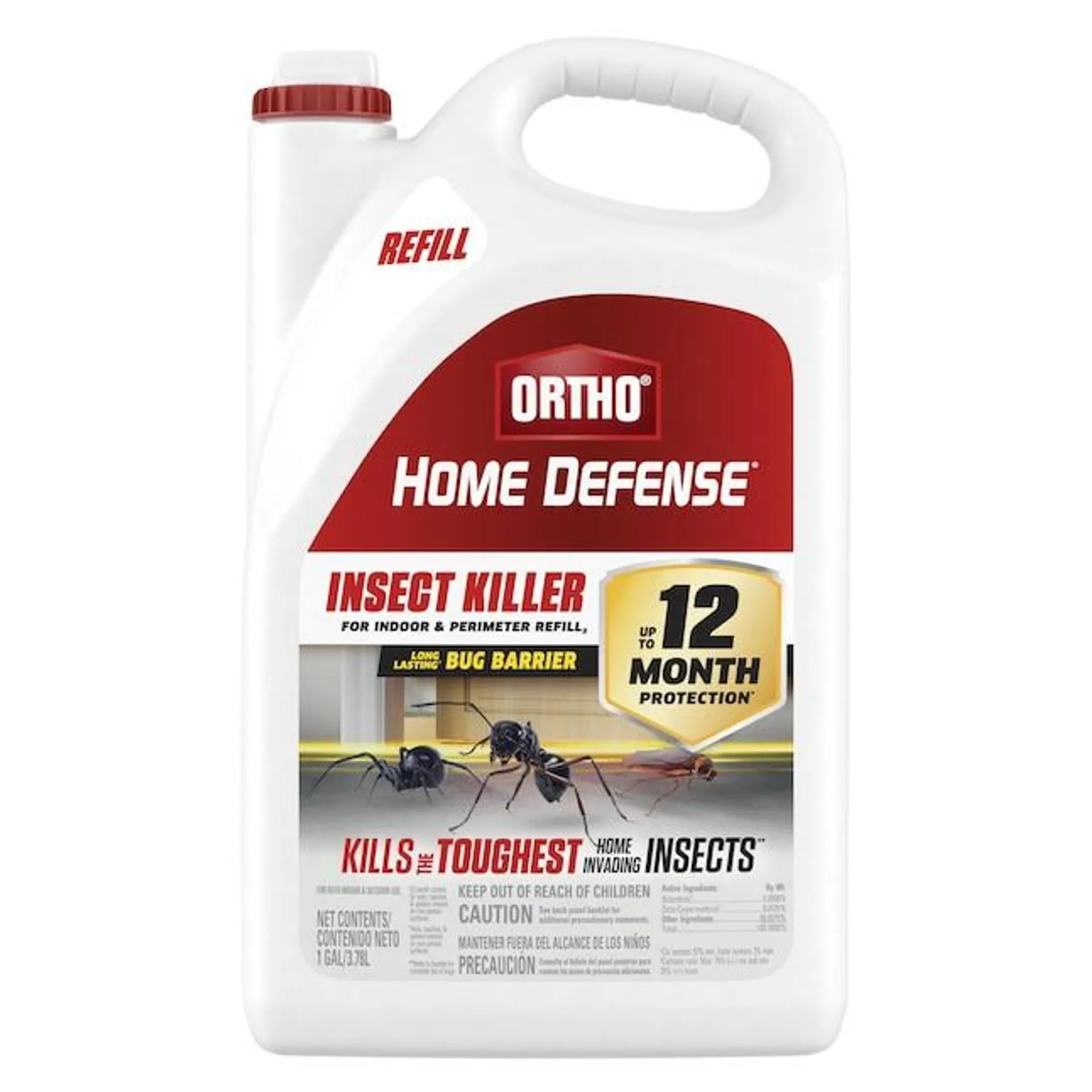 ORTHO 1-Gallon Home Defense Insect Killer for Indoor and Perimeter2 Insect Killer Refill