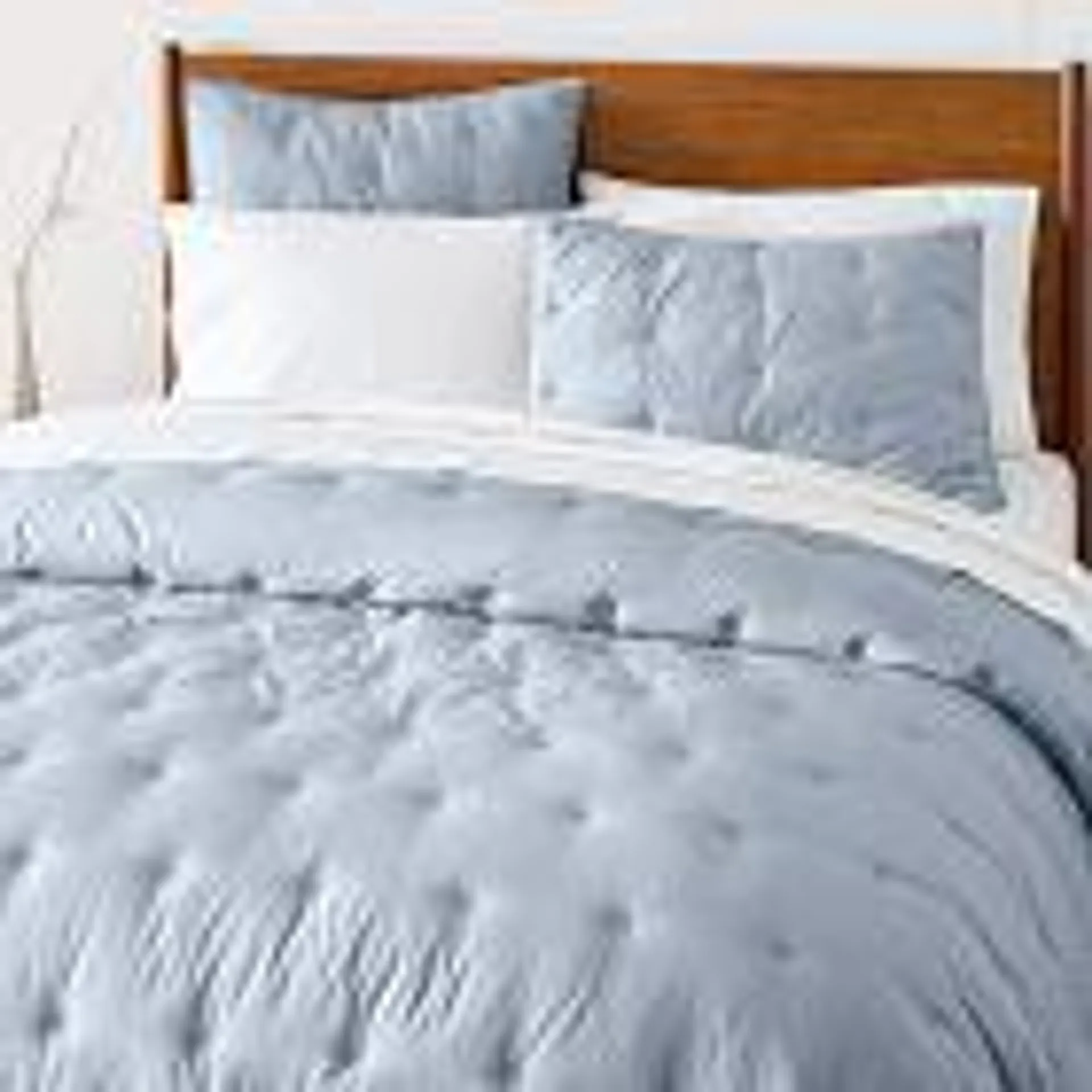 Washed Cotton Comforter & Shams - Clearance
