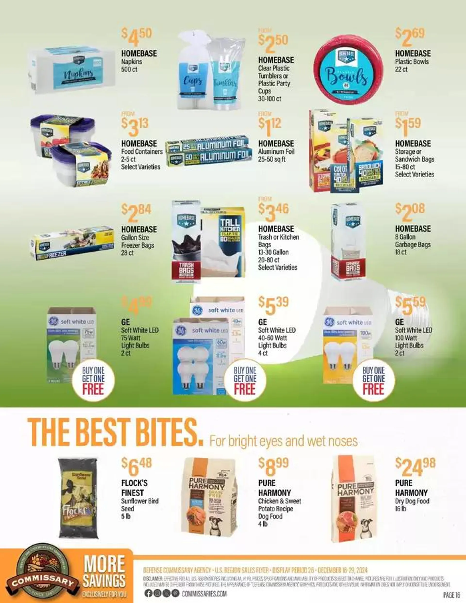 Weekly ad Flyer Commissary from December 16 to December 29 2024 - Page 16