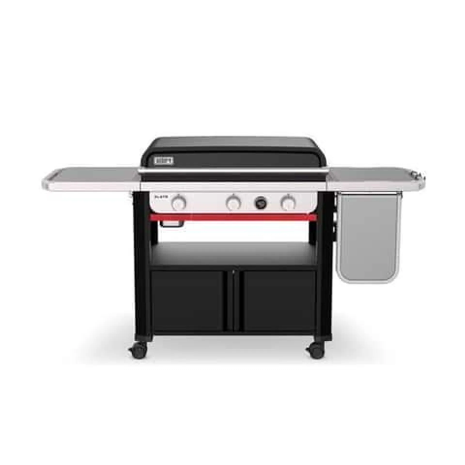 Weber Slate Rust-Resistant 3 Burner Liquid Propane Outdoor Griddle Black 30 IN ACE EXCLUSIVE