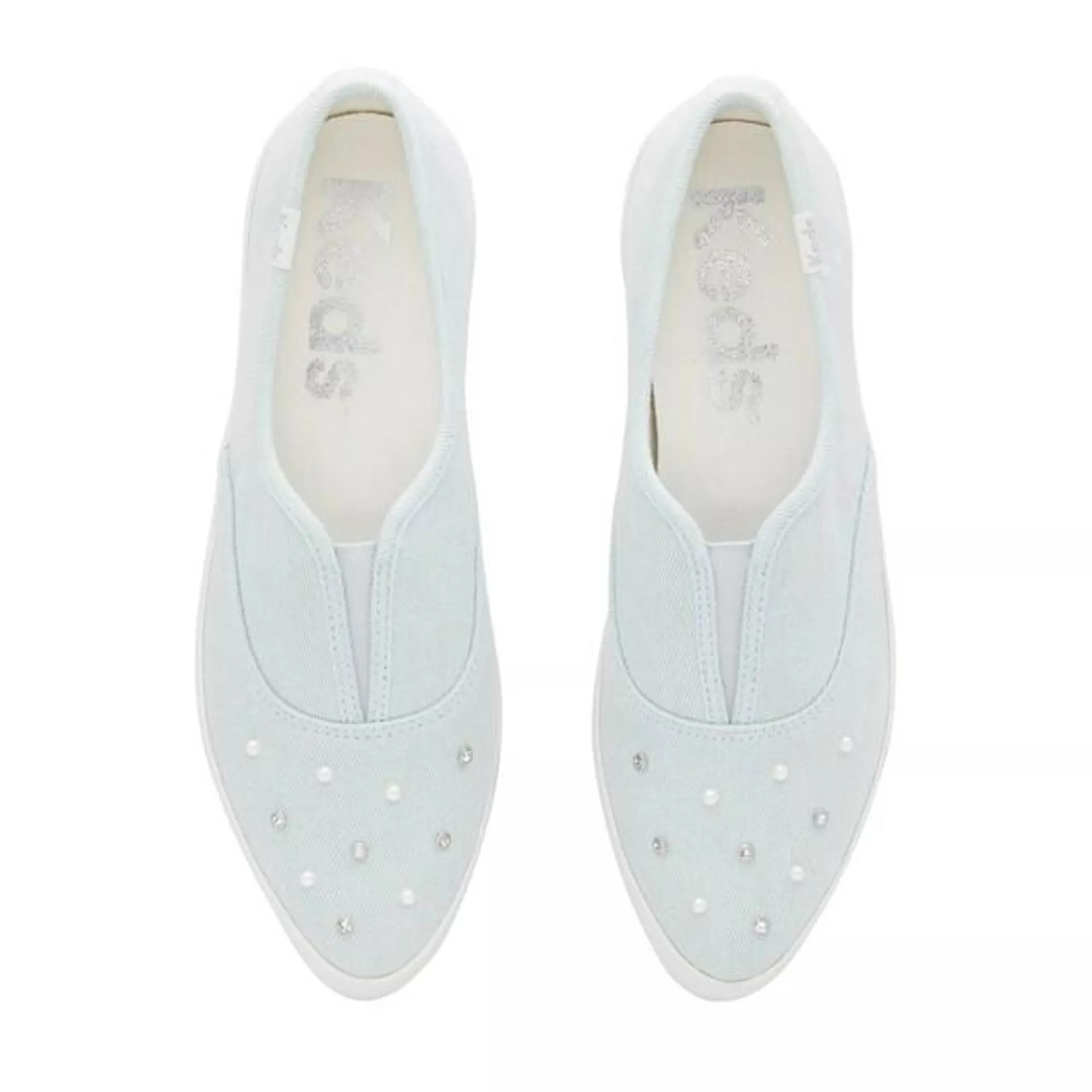 Keds Point Slip Denim Studs