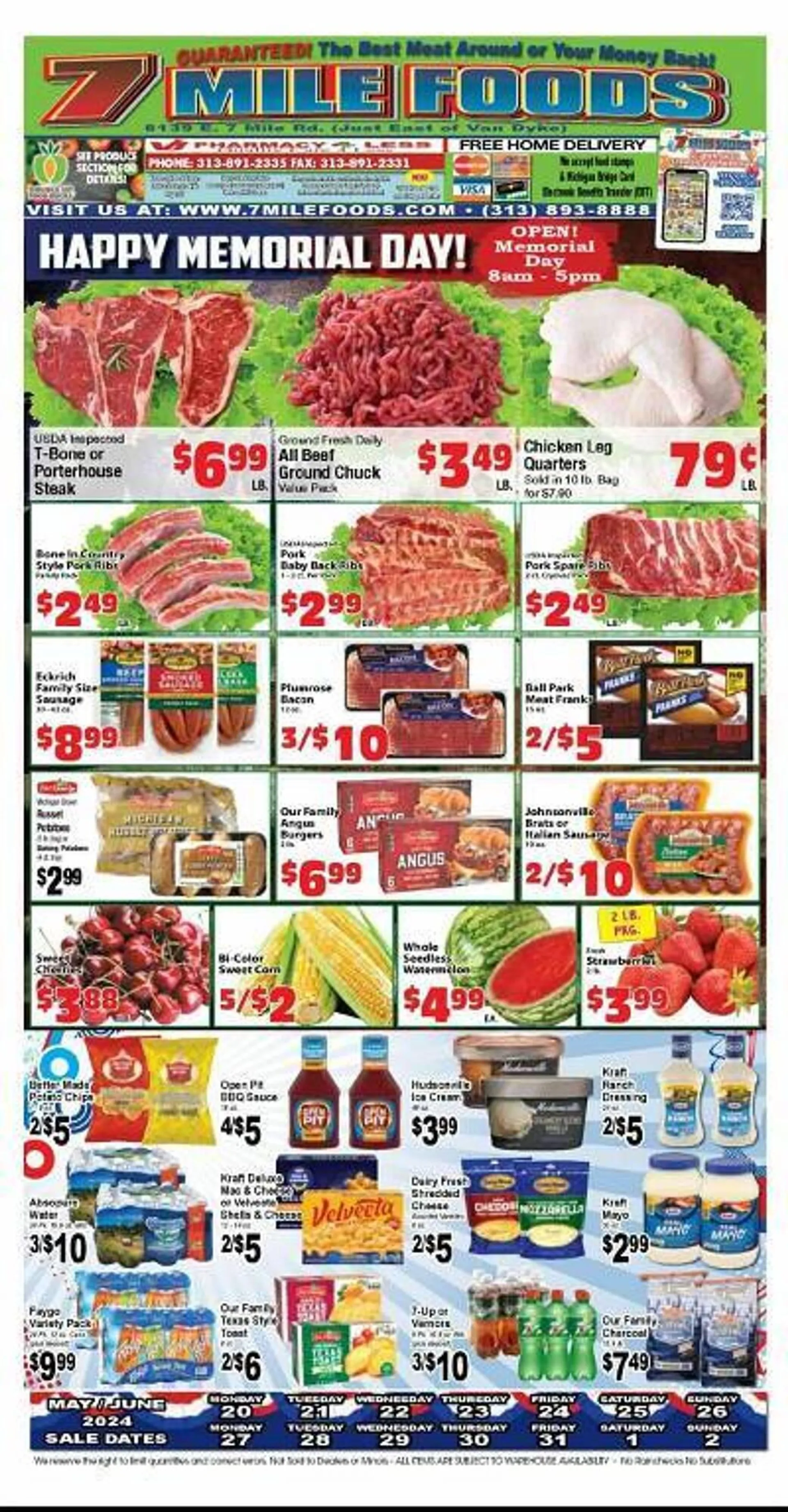 7 Mile Foods Weekly Ad - 1