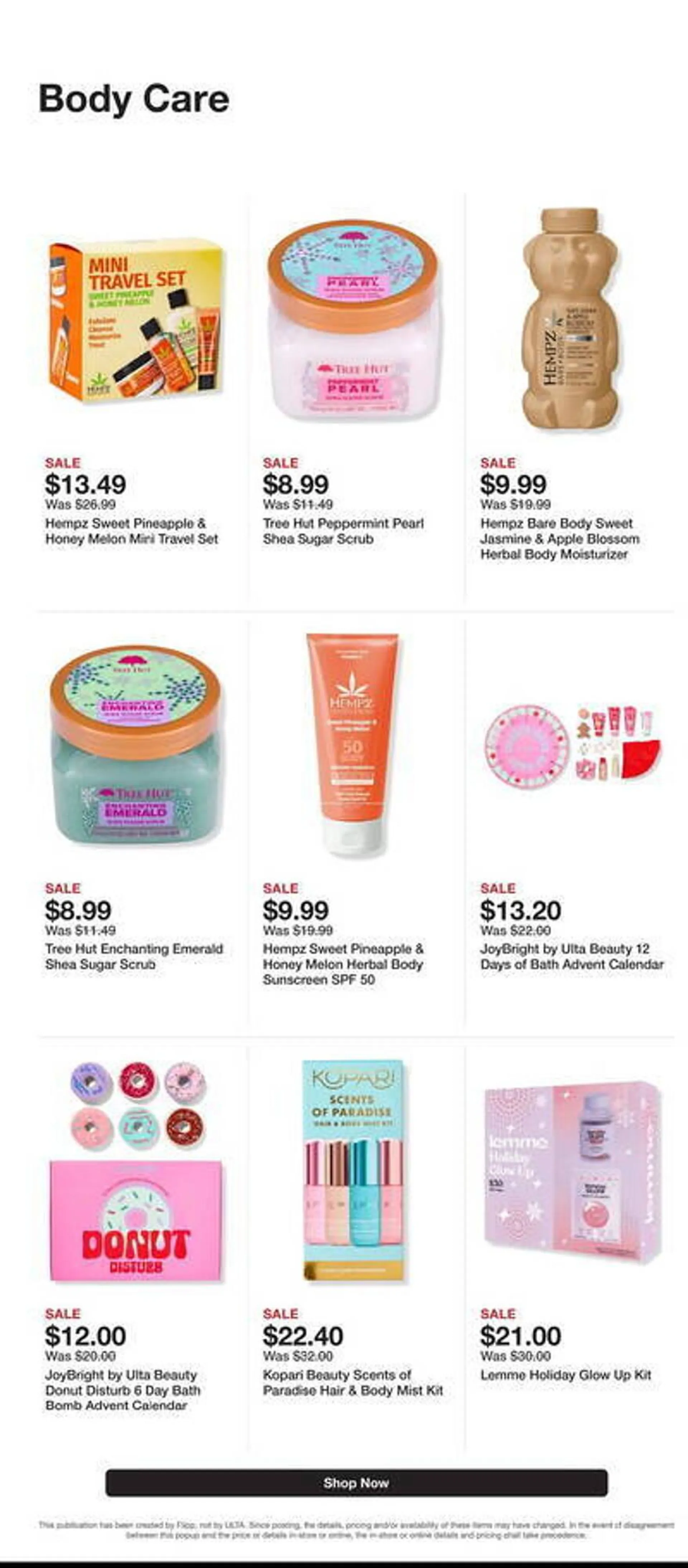 Weekly ad Ulta Beauty Weekly Ad from December 9 to December 15 2024 - Page 6