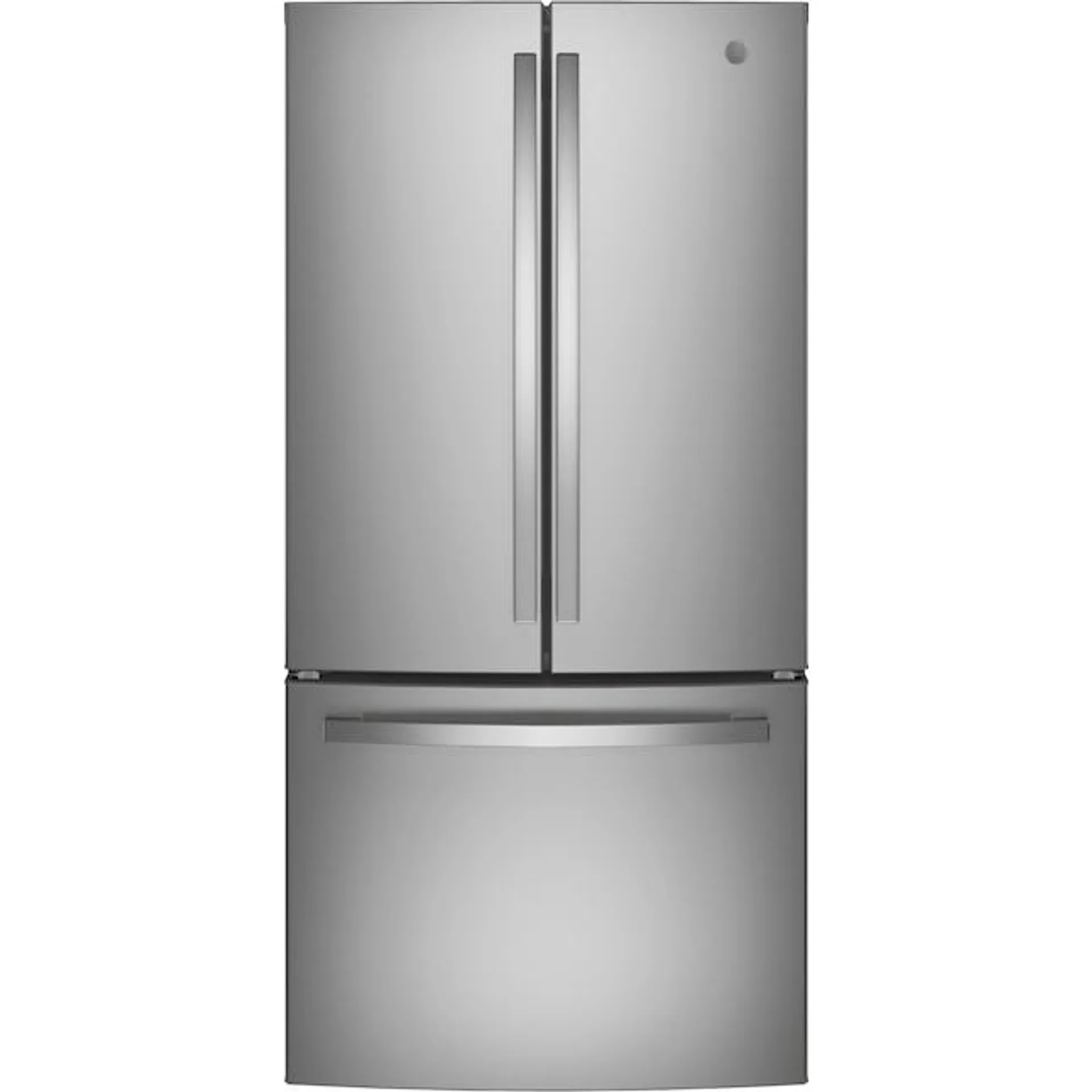 GE 24.8-cu ft French Door Refrigerator with Ice Maker and Water dispenser (Stainless Steel) ENERGY STAR