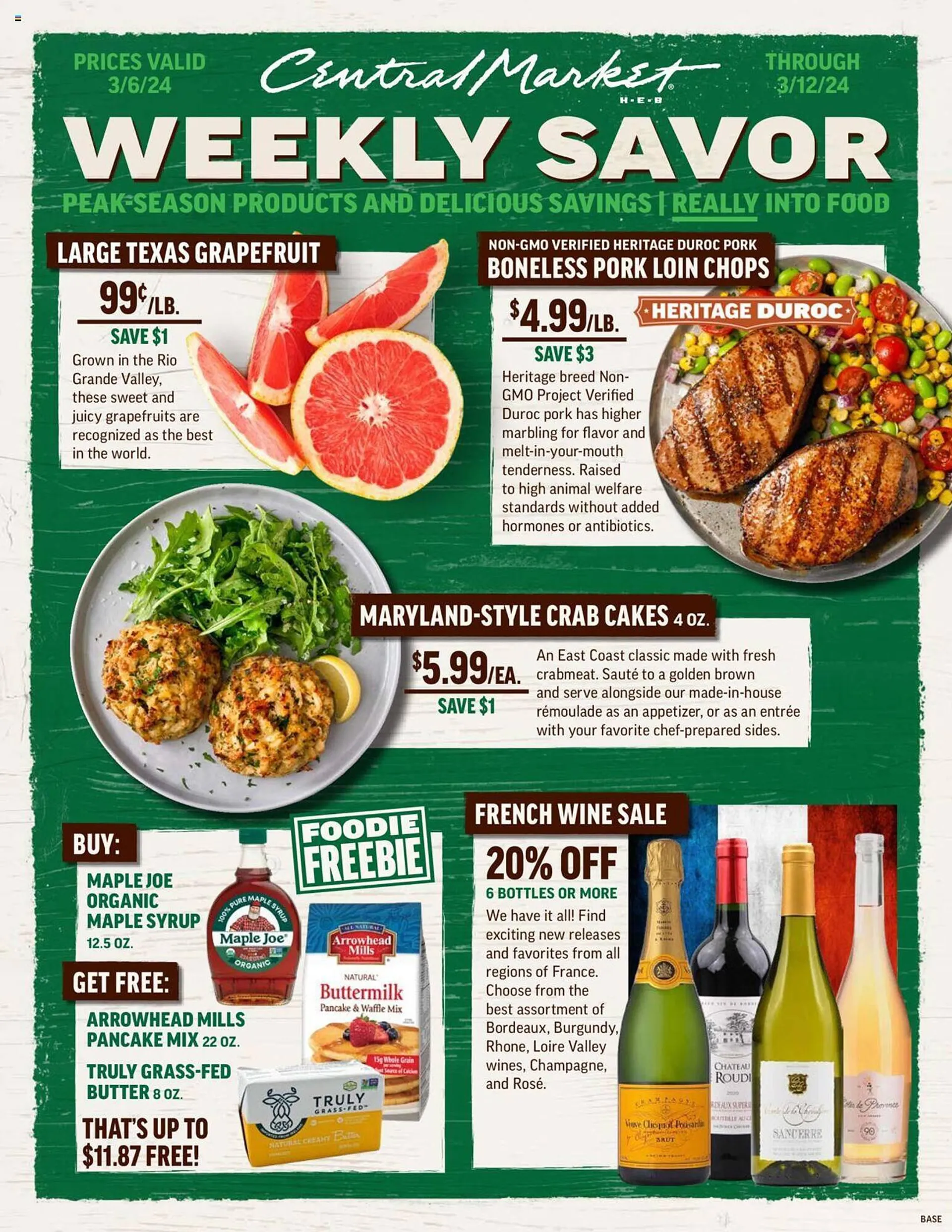 Weekly ad Central Market Weekly Ad from March 6 to March 12 2024 - Page 