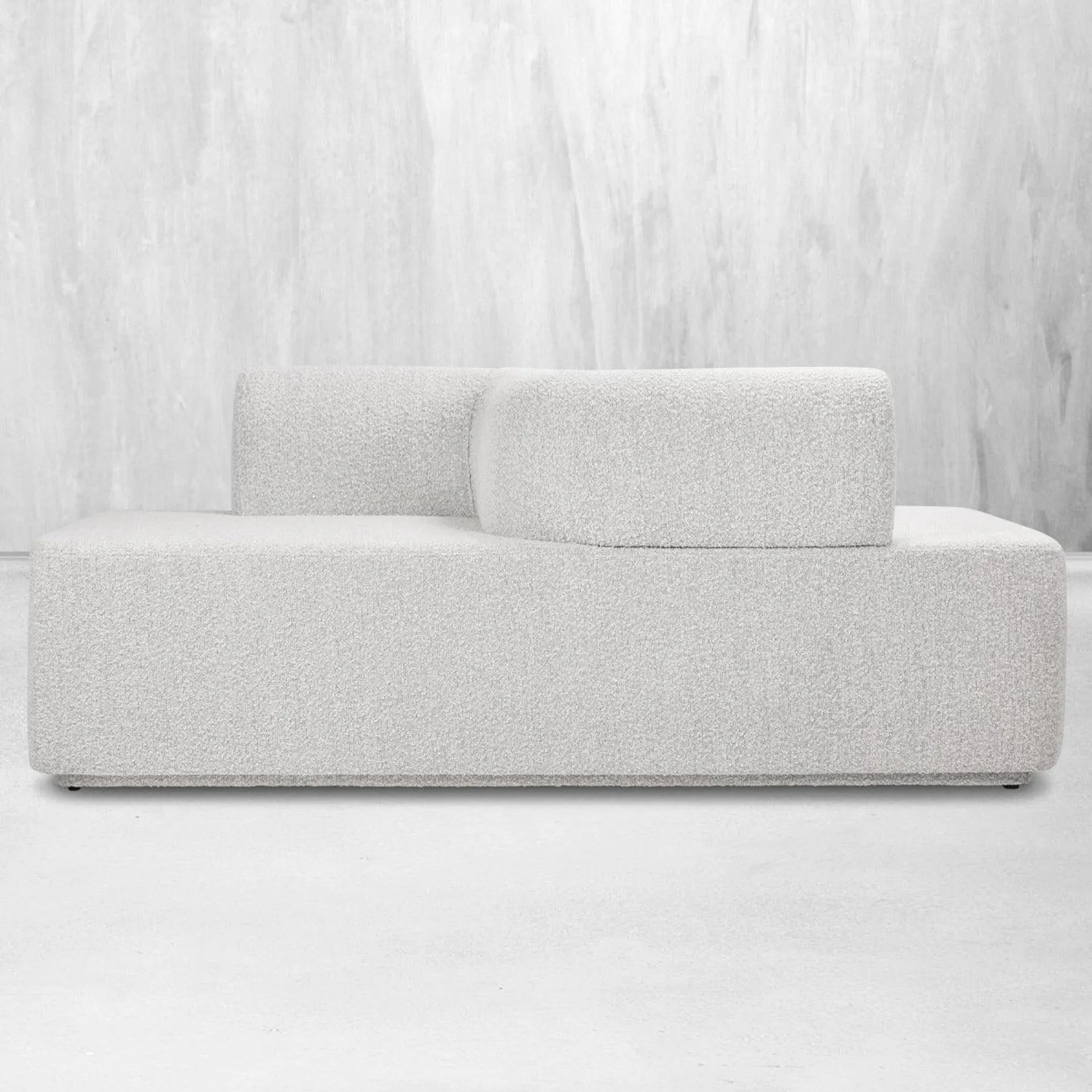 Snake Tête-À-Tête Sofa in Boucle