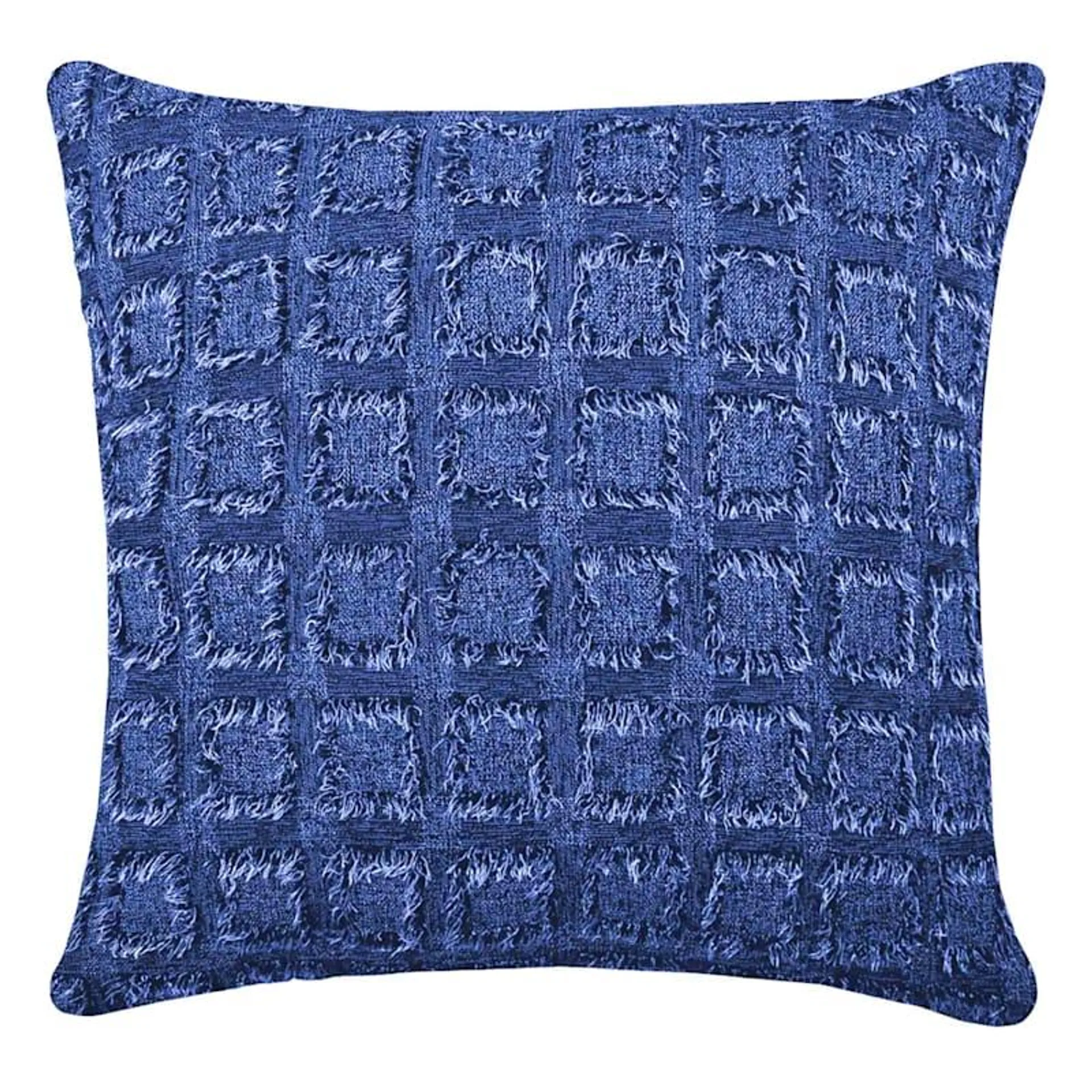 Blue Meditation Throw Pillow, 18"