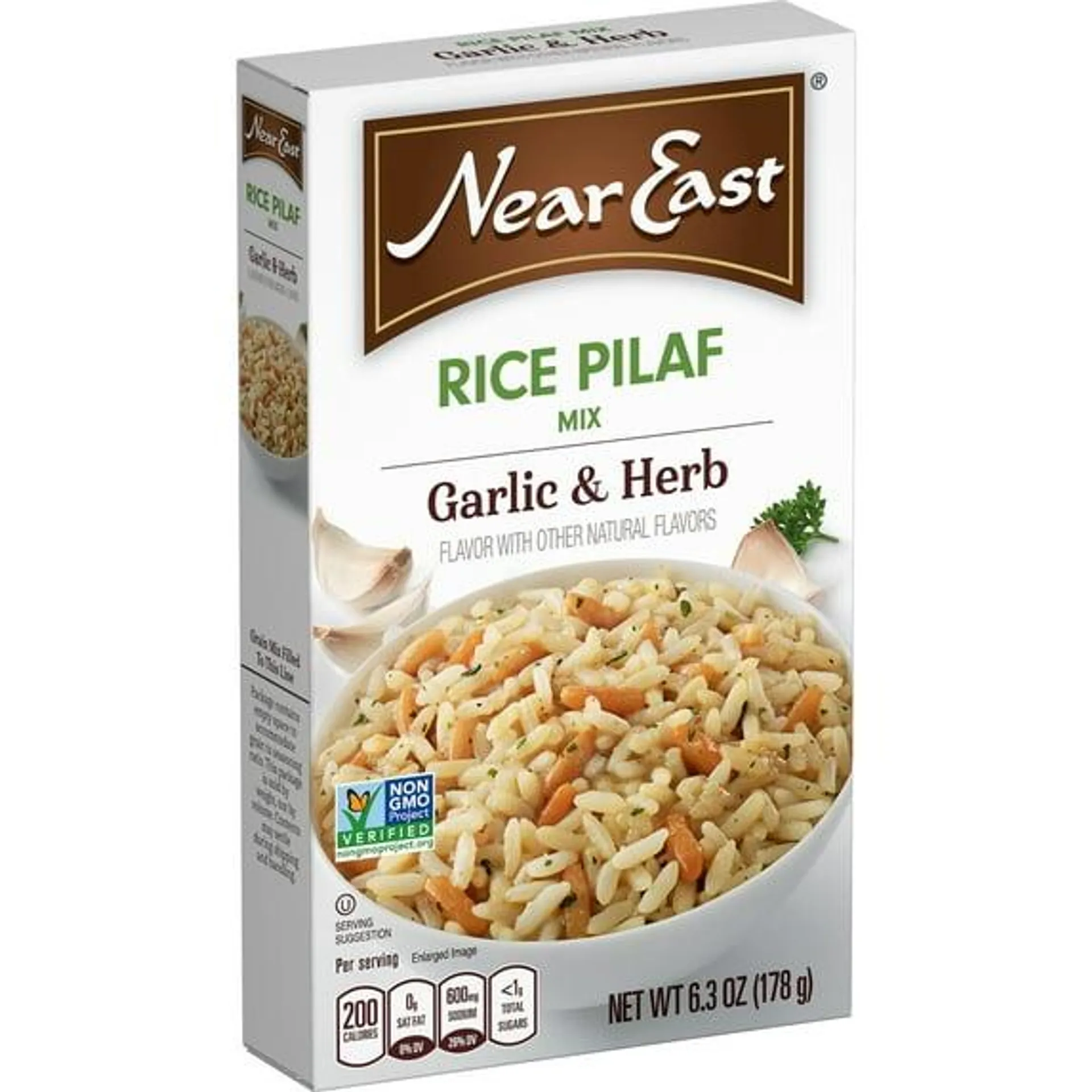 Near East Rice Pilaf, Garlic and Herb, 6.3 oz