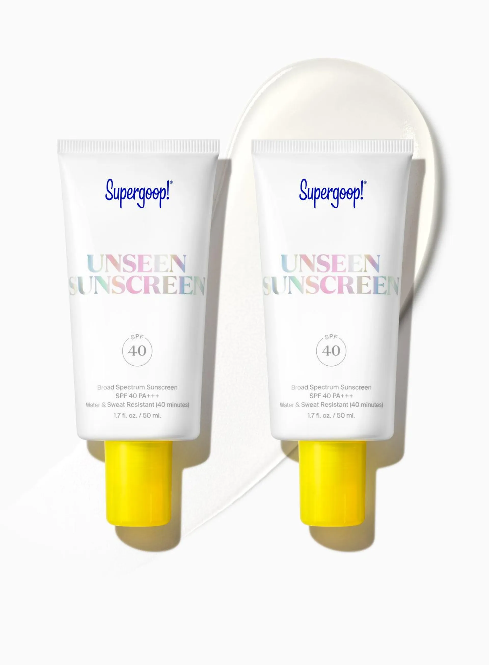 Unseen Sunscreen SPF 40 - 2 pack