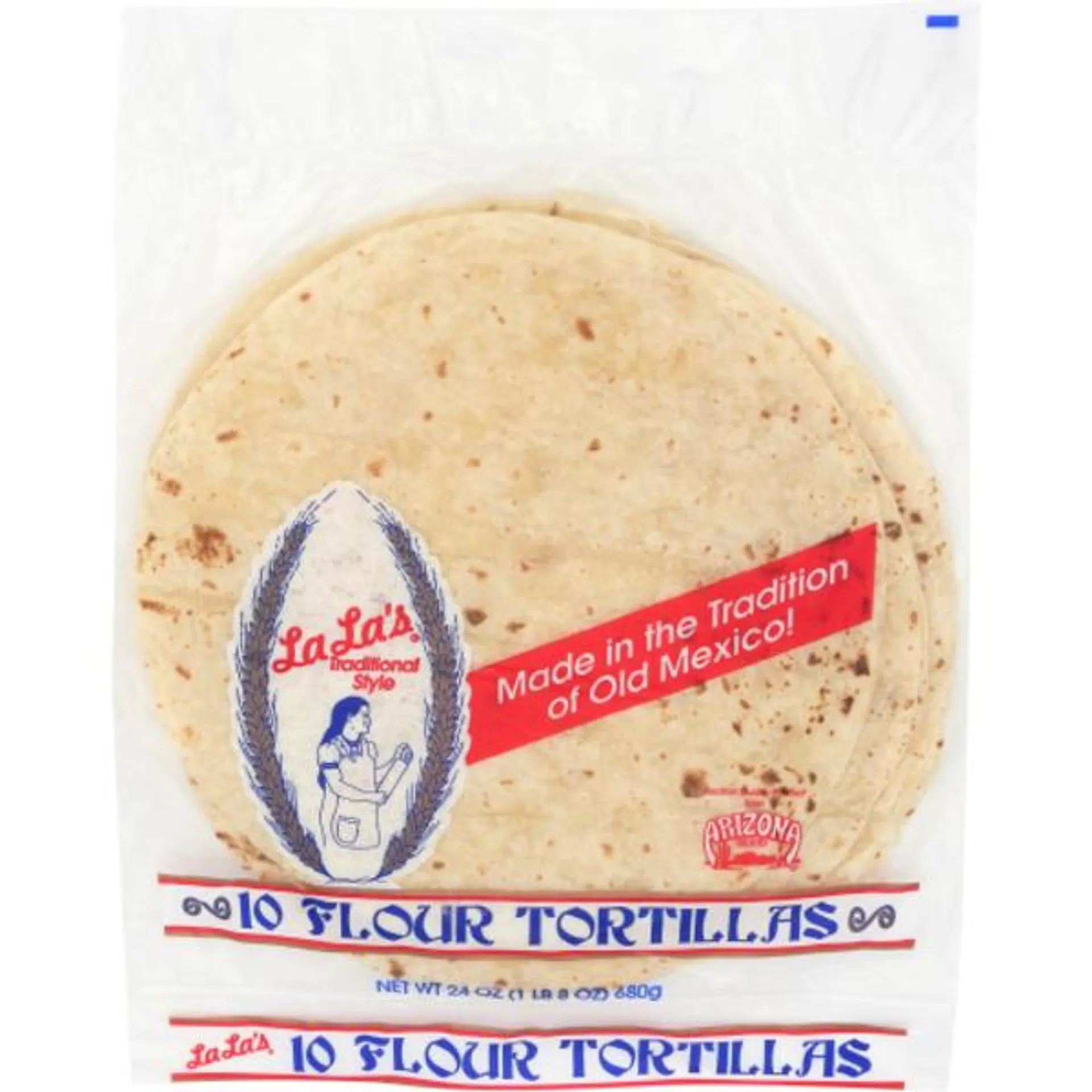 Lalas La Flour Tortillas