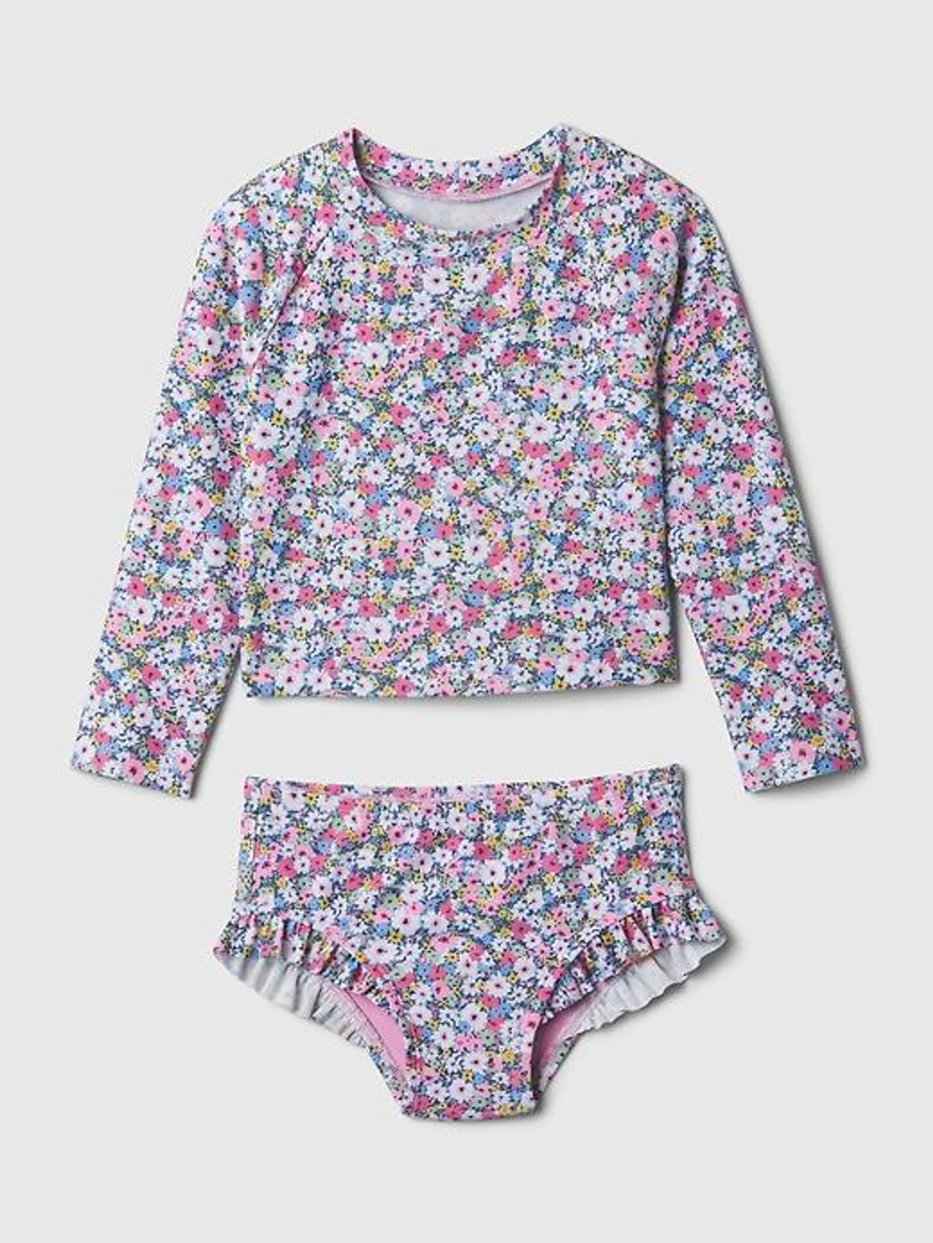 babyGap Print Rash Guard Two-Piece