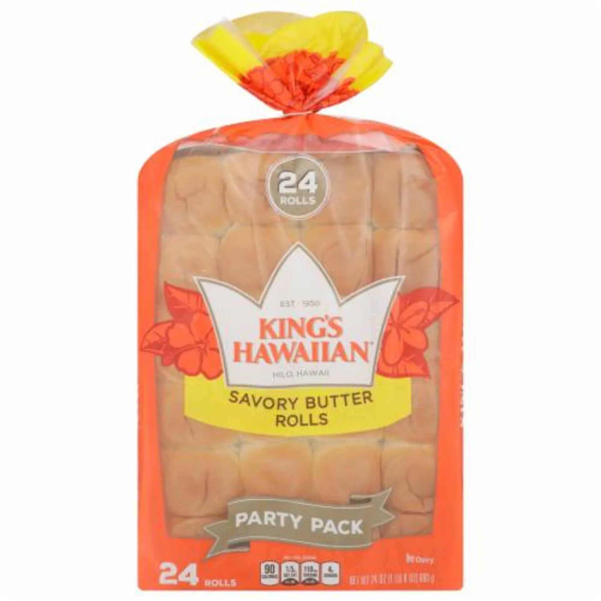 King's Hawaiian® Savory Butter Dinner Rolls