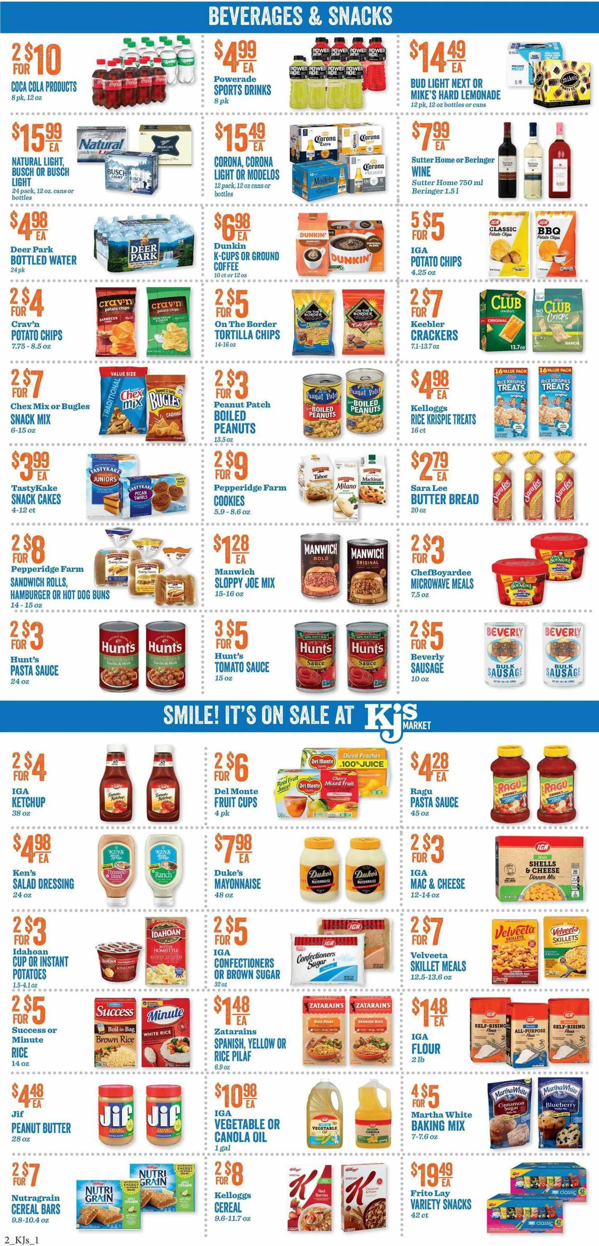 KJ´s Market Current weekly ad - 2