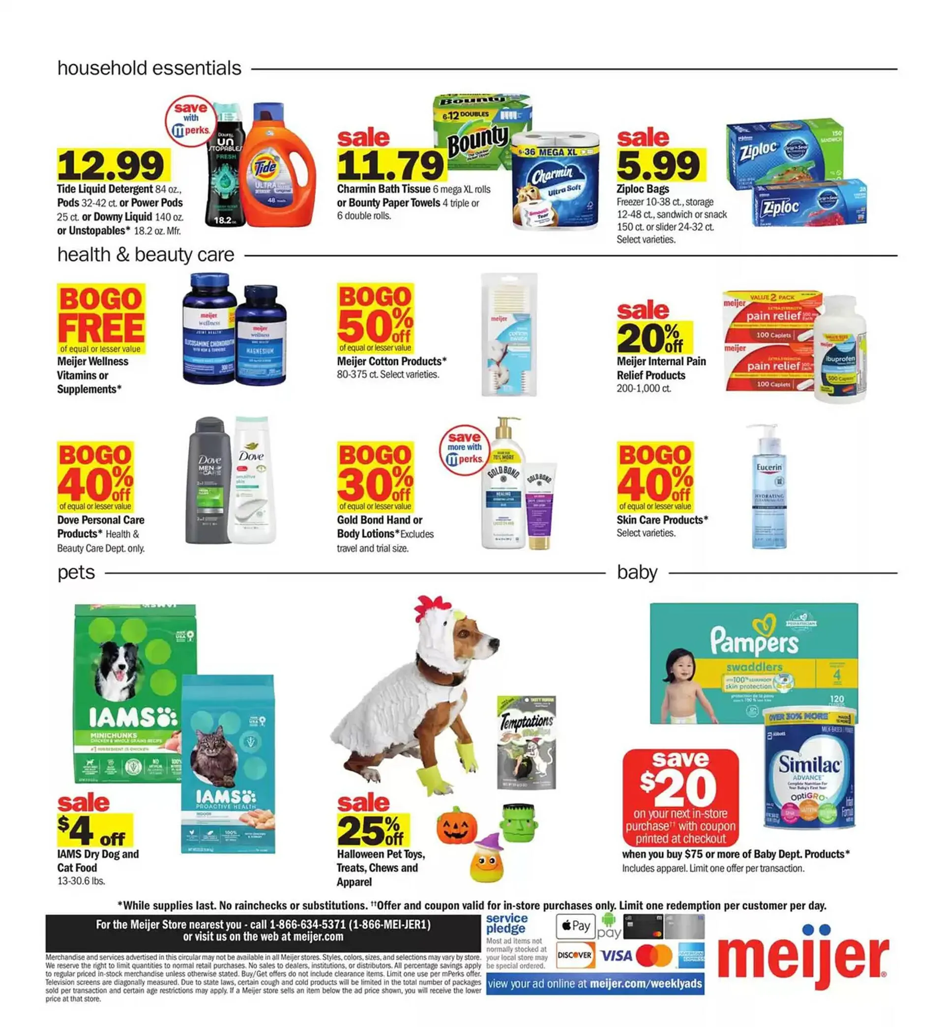 Weekly ad Meijer Weekly Ad from October 27 to November 2 2024 - Page 4