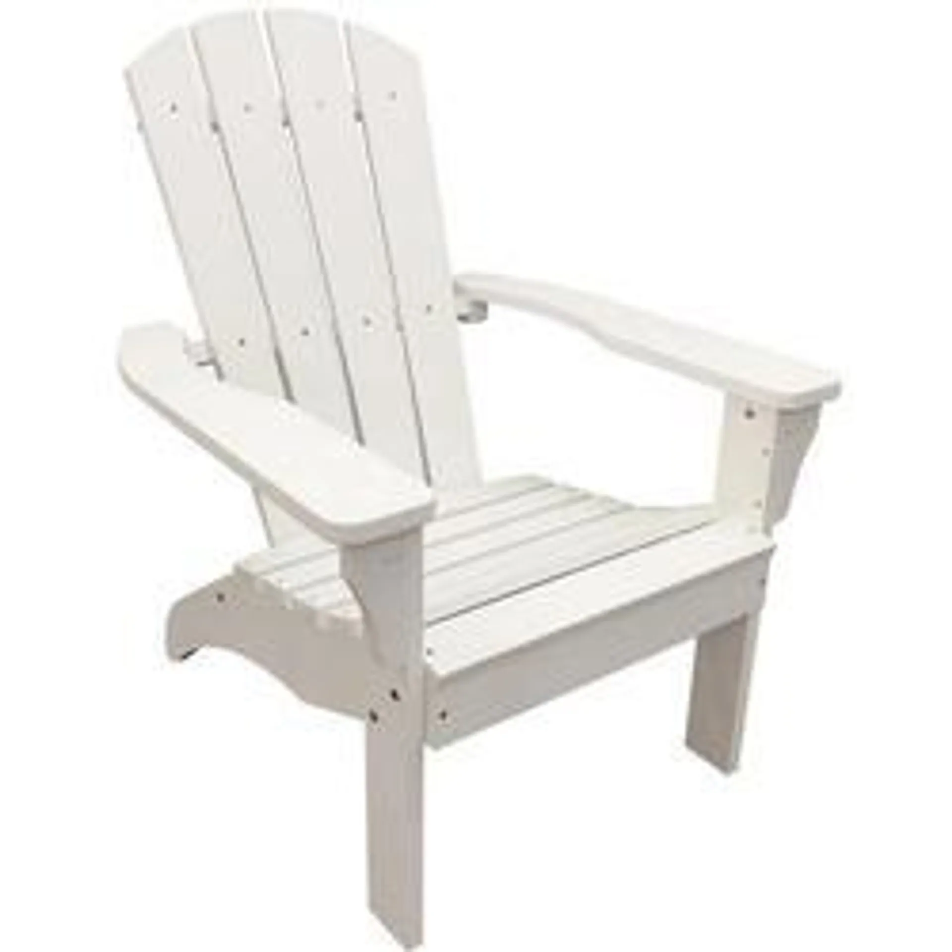 White Adirondack Patio Chair