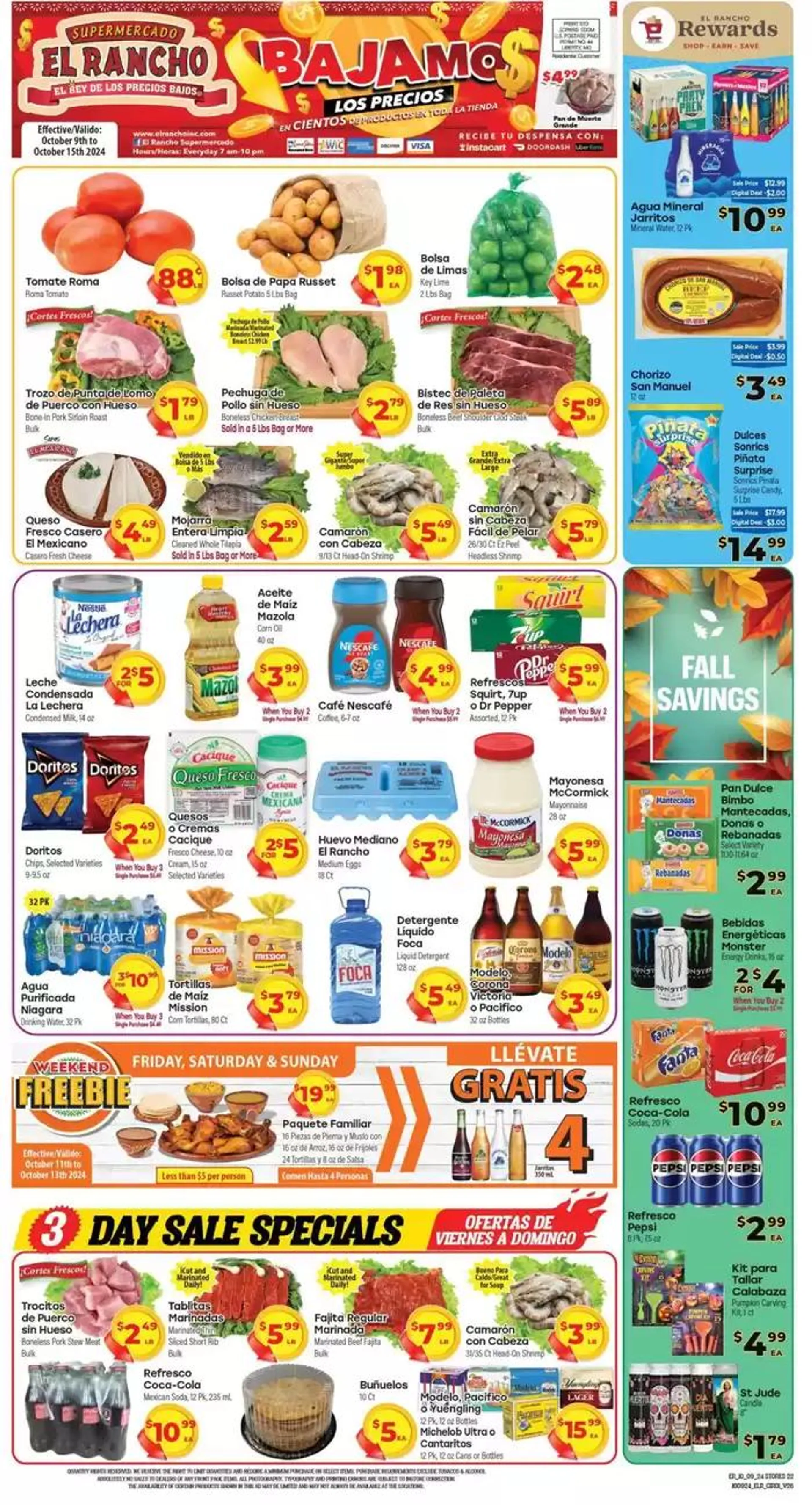 Supermercado El Rancho Weekly ad - 1