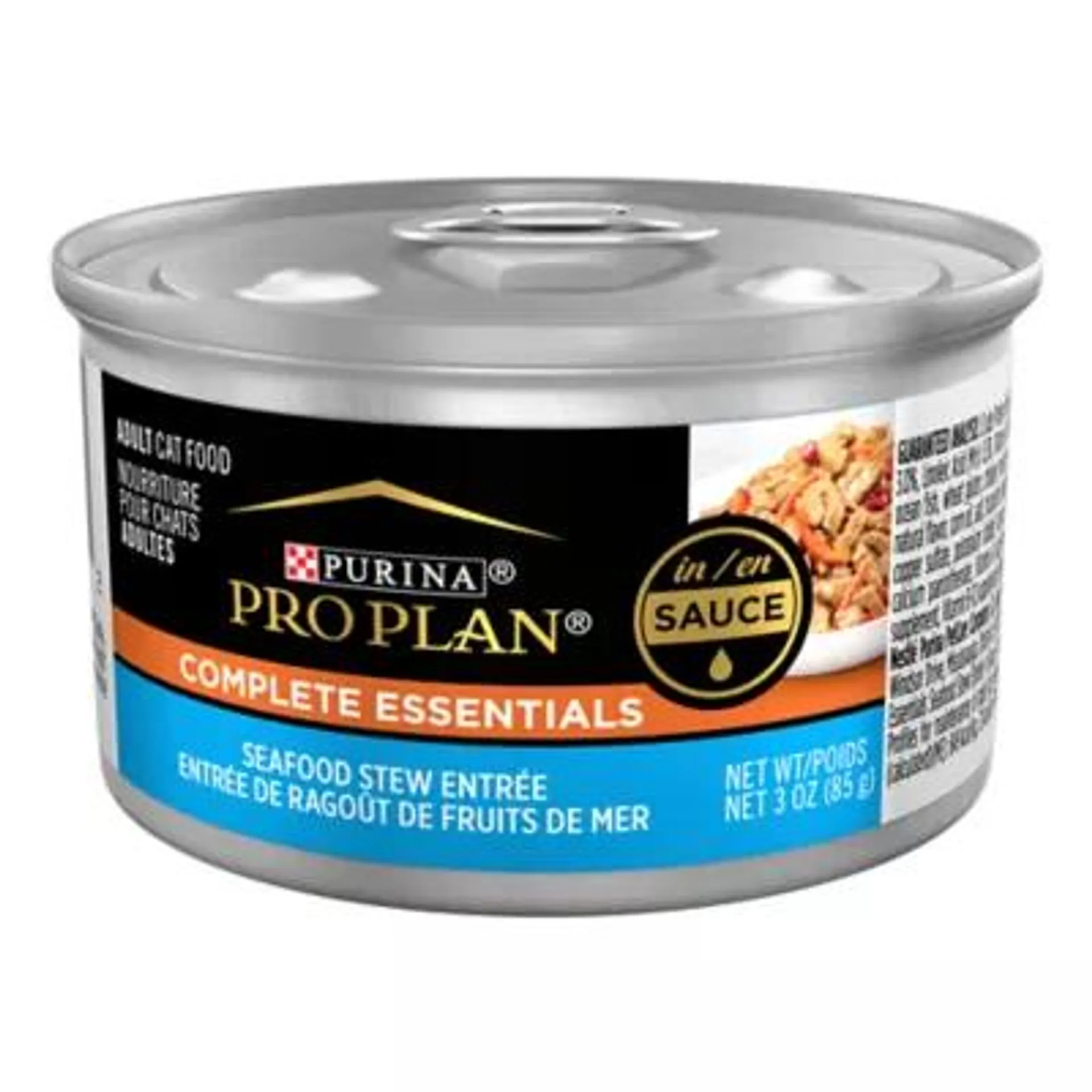 Purina Pro Plan Complete Essentials Adult Wet Cat Food - Antioxidants, High-Protein, Loaf, 3 Oz