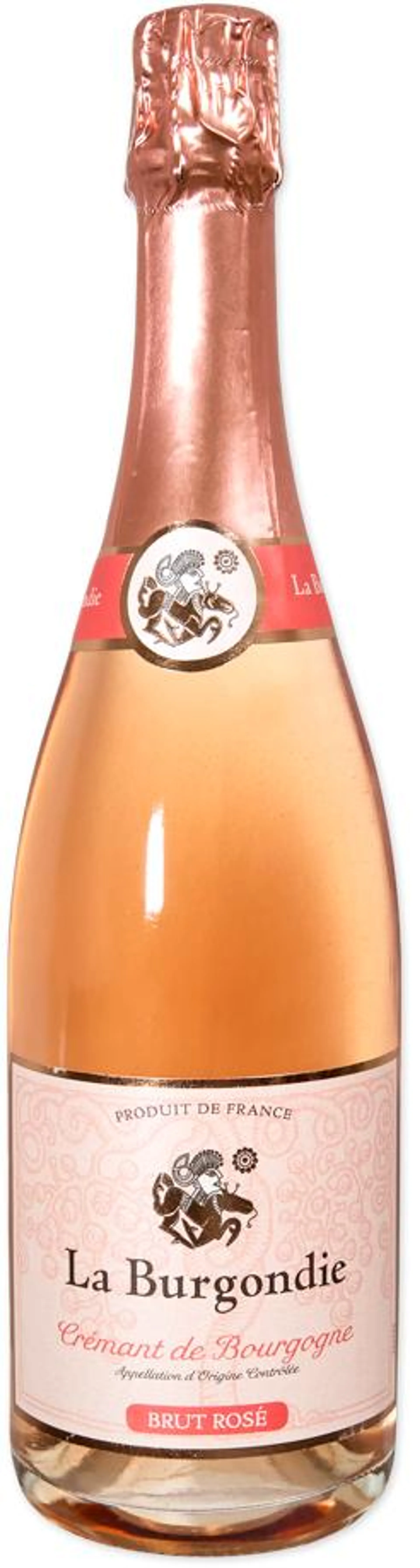 La Burgondie Cremant De Bourgogne Rose Brut