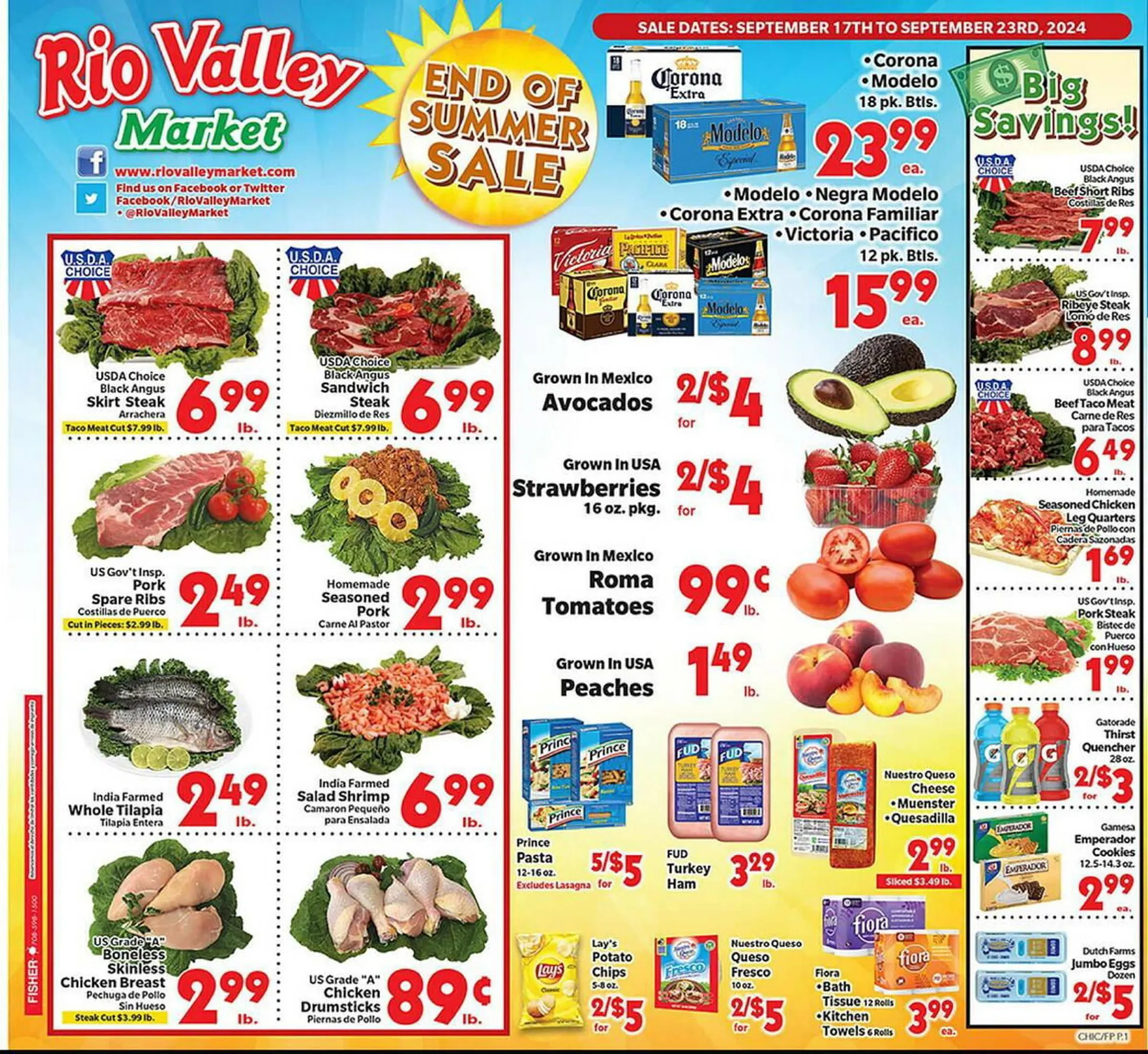 Rio Valley Market Weekly Ad - 1