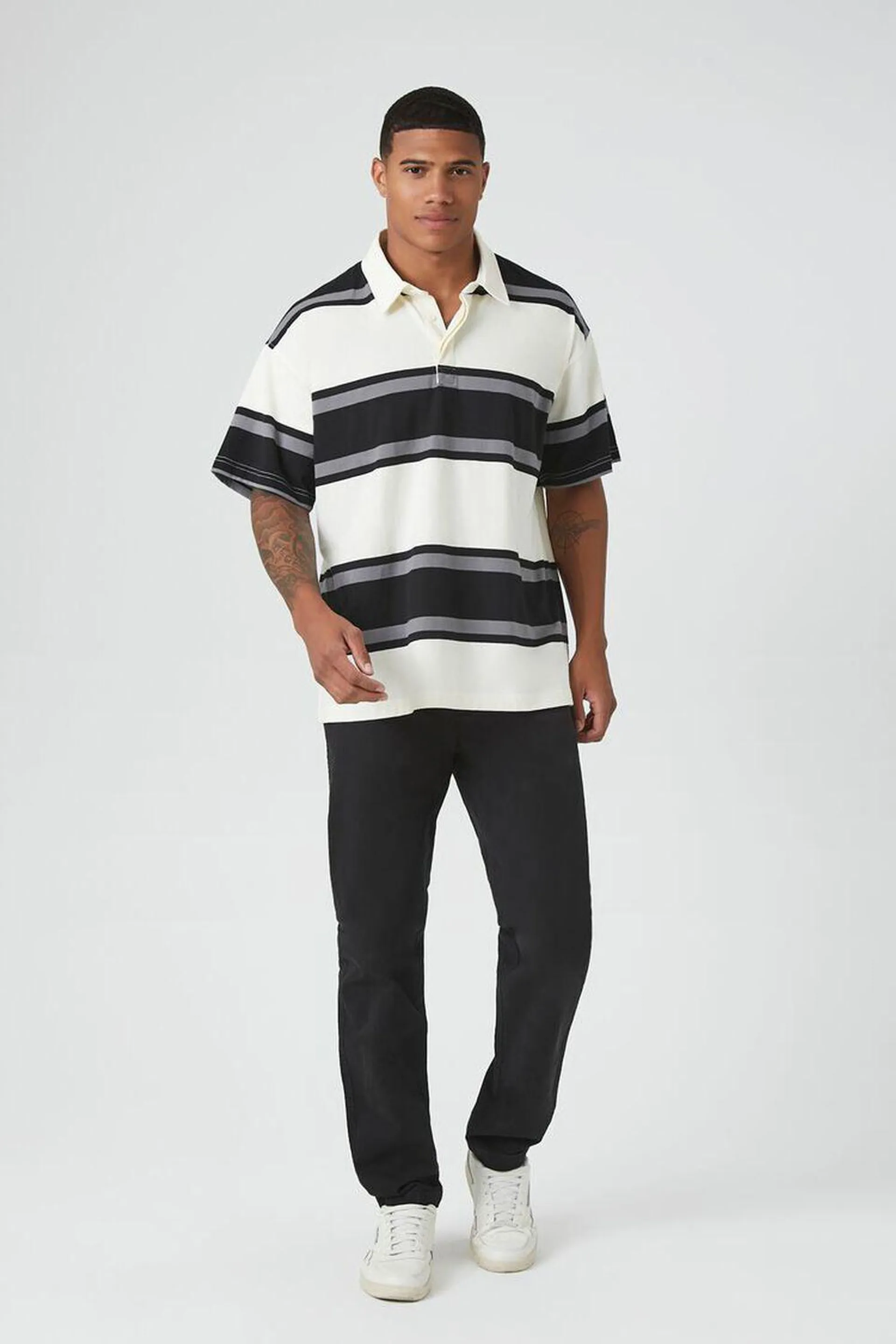 Twill Mid-Rise Slim-Fit Pants