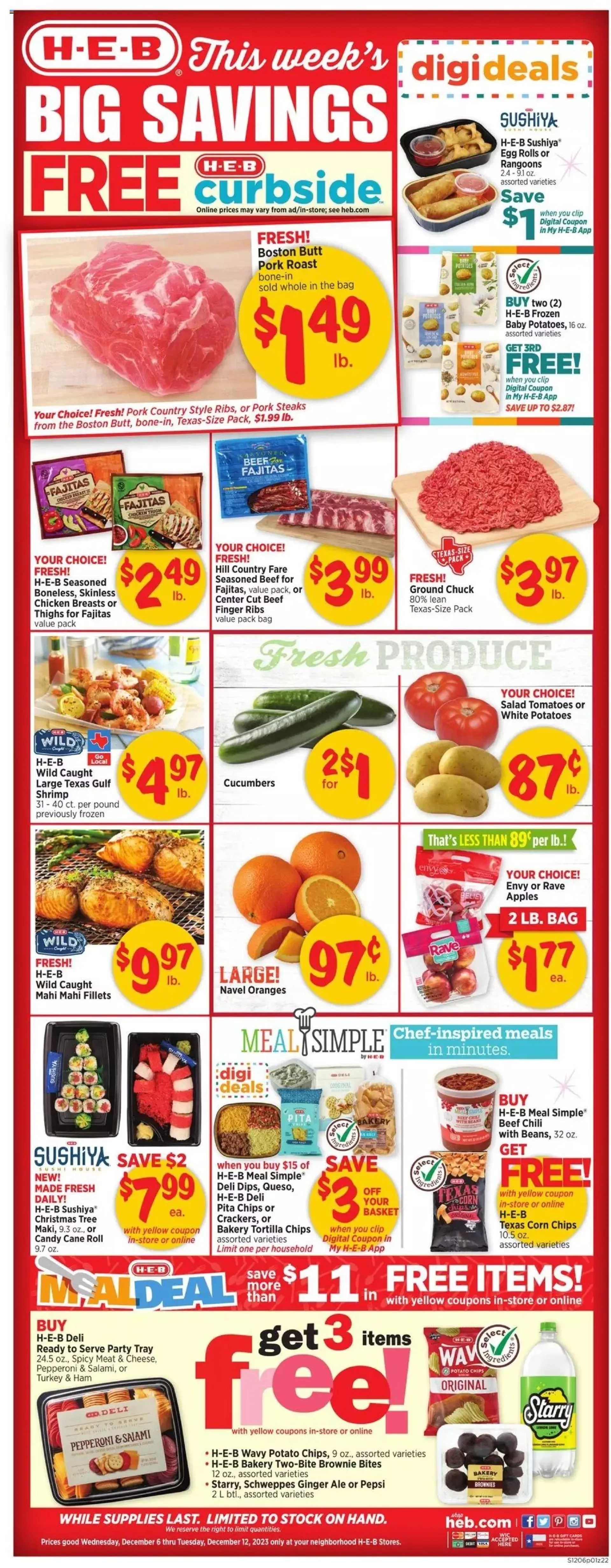 H-E-B - Weekly Ad - TX