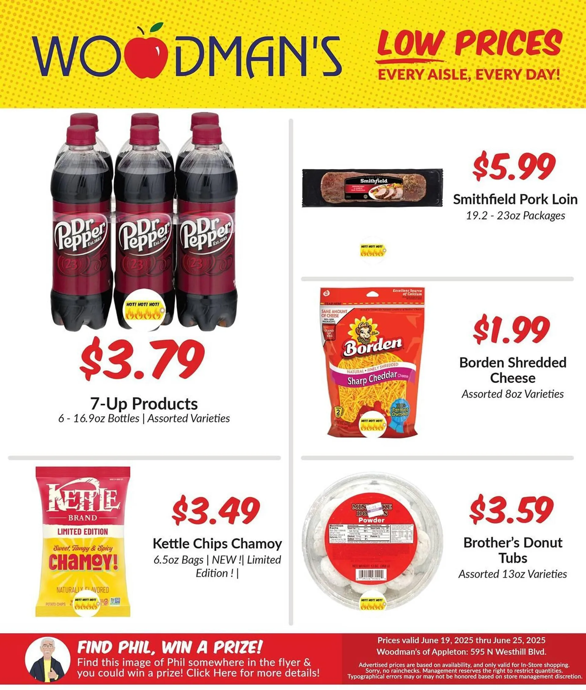 Weekly ad Woodman's Weekly Ad from June 19 to June 25 2025 - Page 1