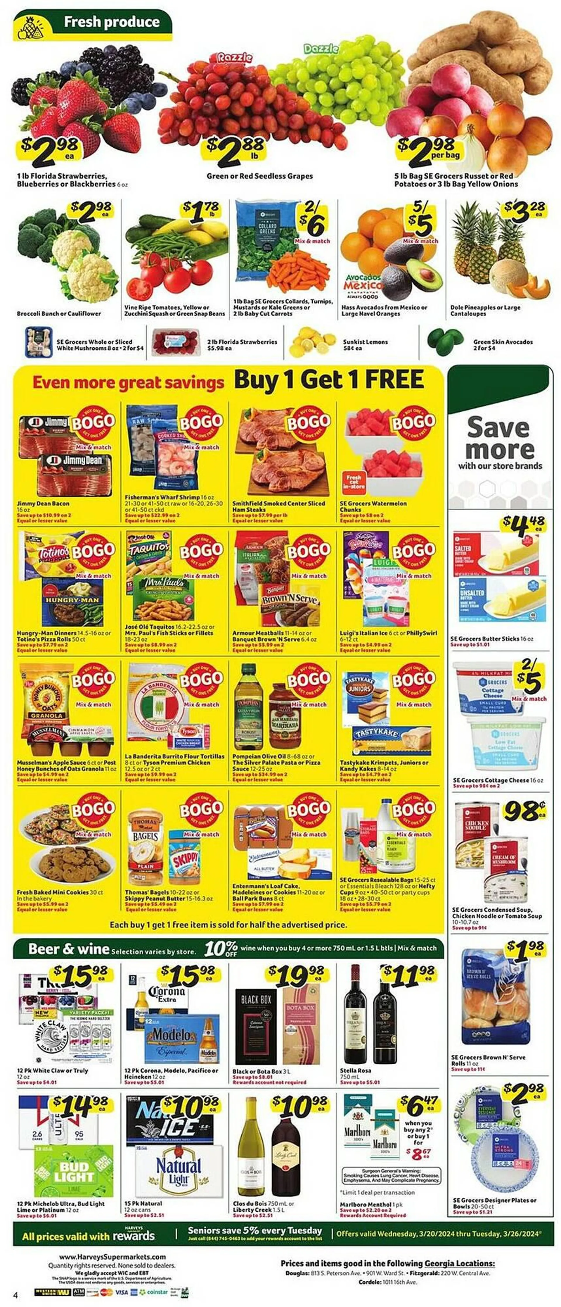 Weekly ad Harveys Supermarkets Weekly Ad from March 20 to March 26 2024 - Page 9