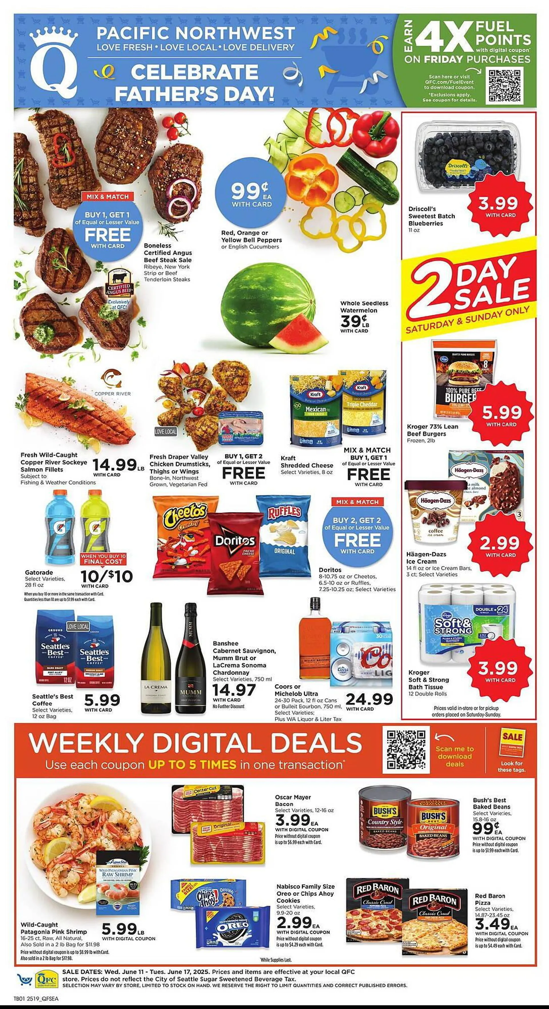 Weekly ad QFC Weekly Ad from June 11 to June 17 2025 - Page 1