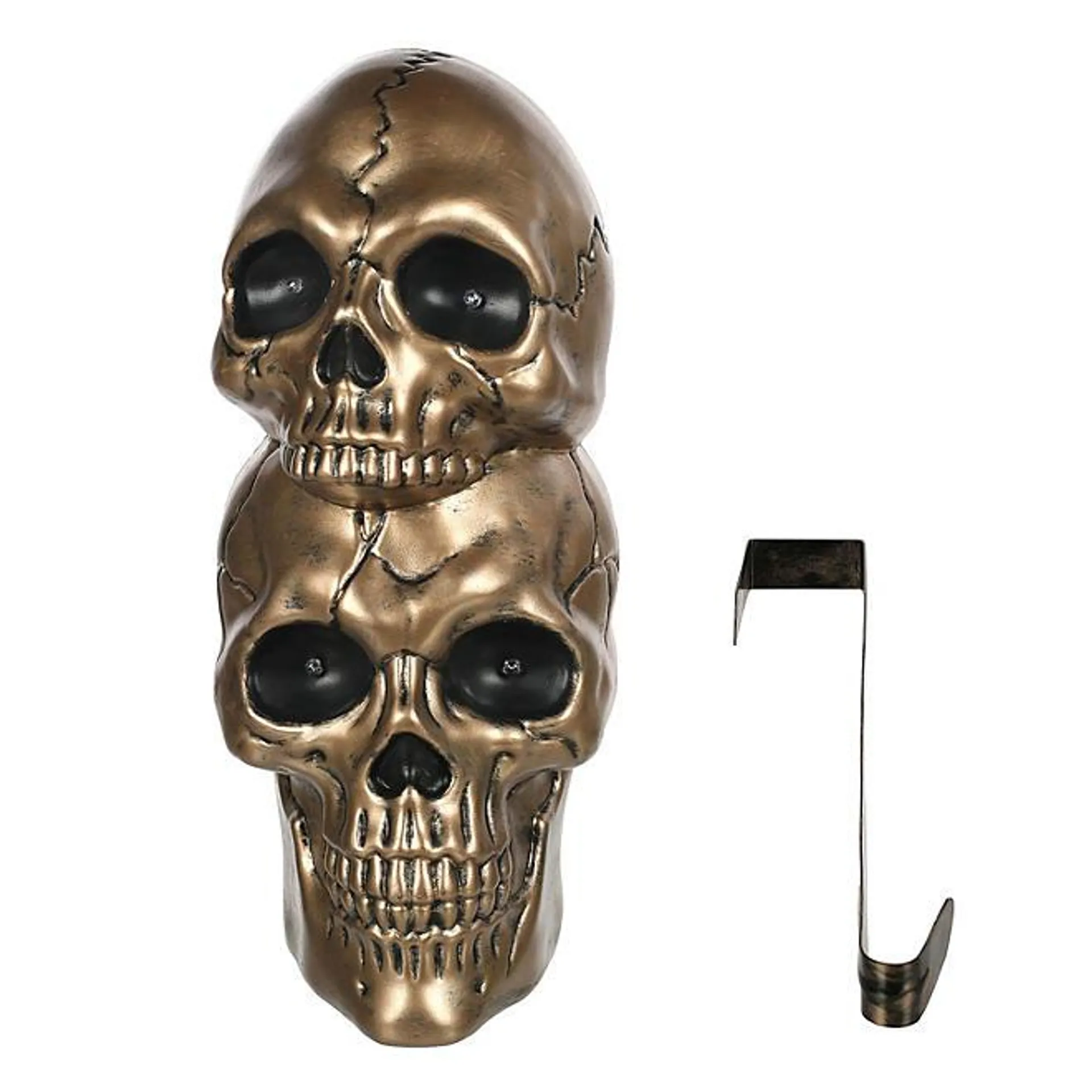 Member's Mark Skull Door Decor, Silver or Bronze