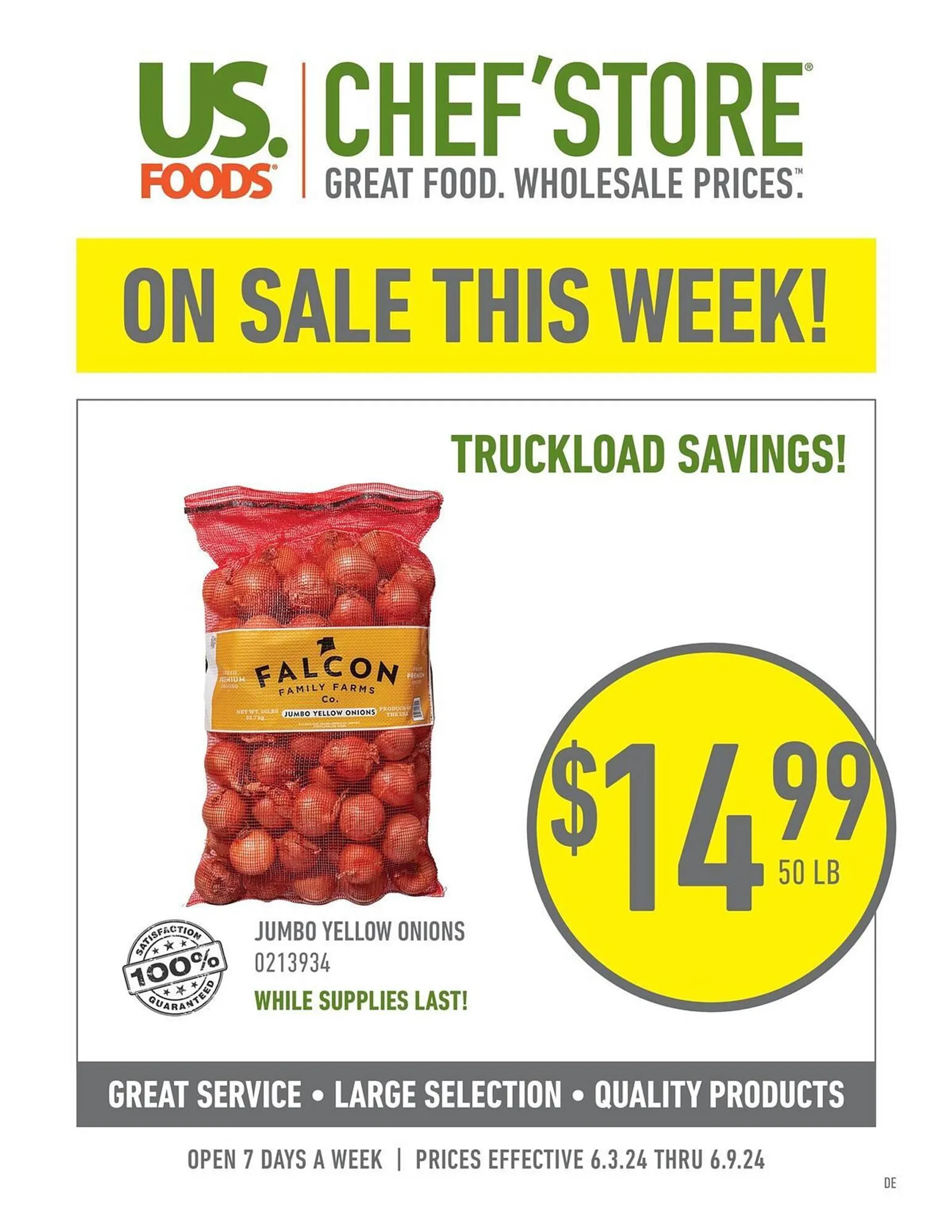 Weekly ad US Foods Chef's Store Weekly Ad from June 3 to June 9 2024 - Page 2