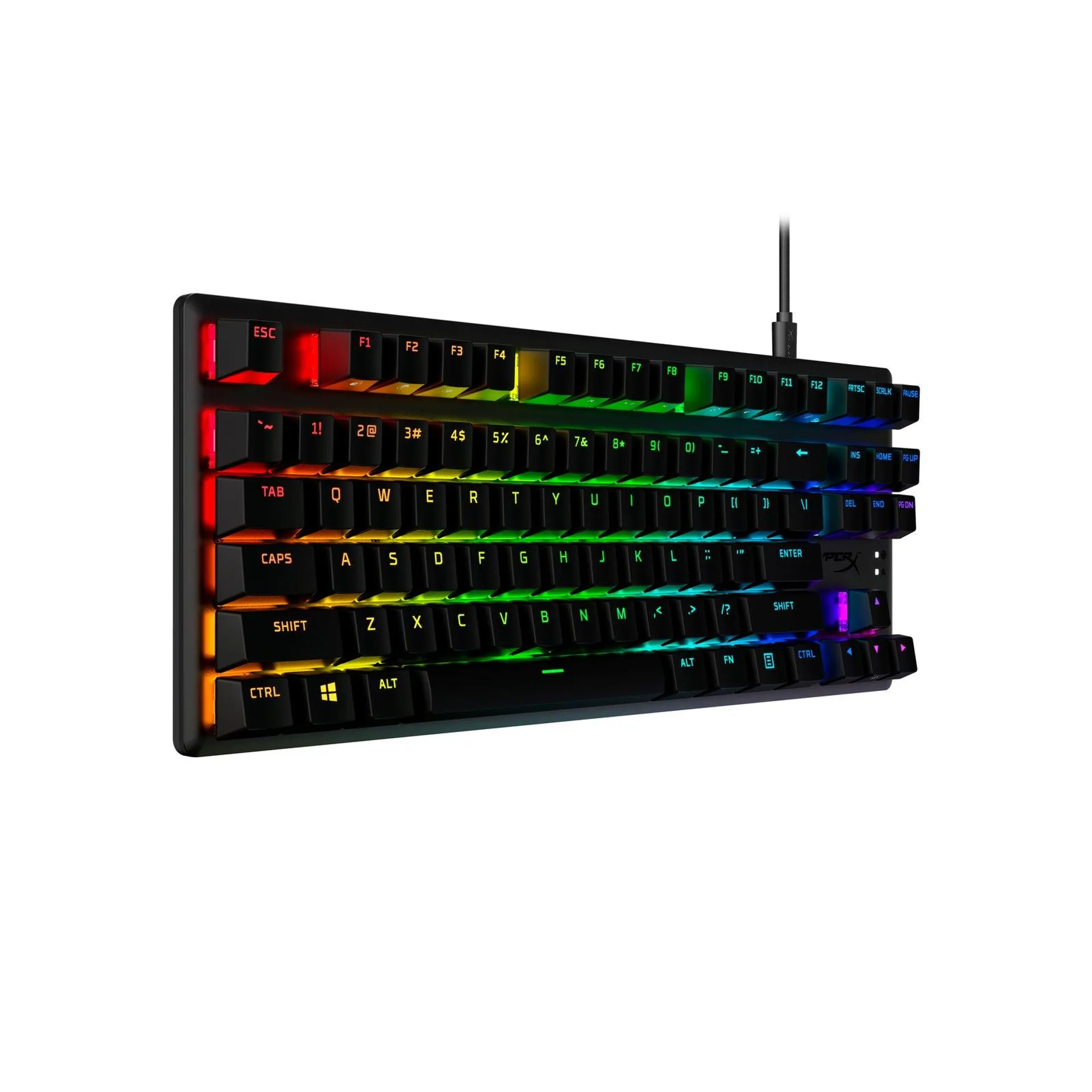 HyperX Alloy Origins Core PBT HX Aqua - Mechanical Gaming Keyboard