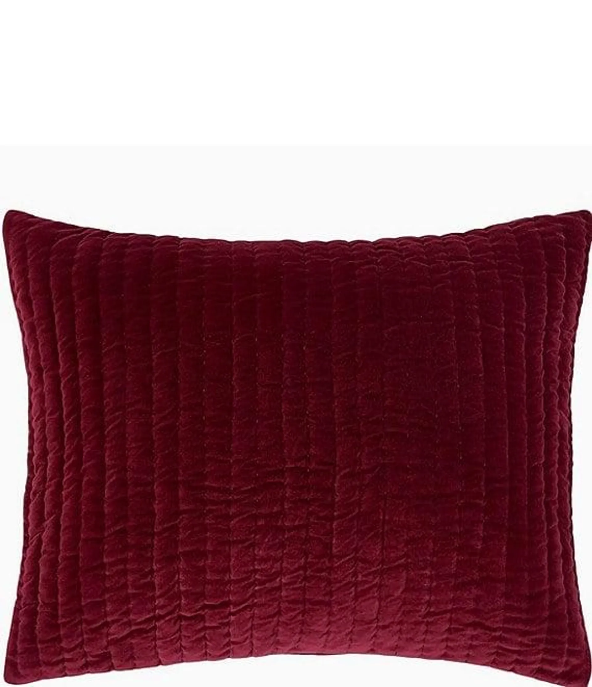 Velvet Channel Stitched Sham