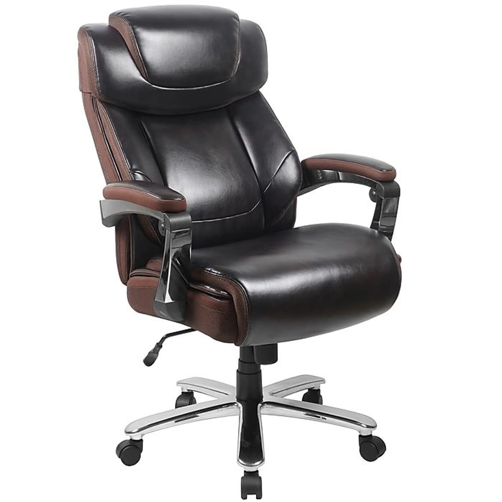 Flash Furniture Hercules Series Ergonomic LeatherSoft Swivel Big & Tall Executive Office Chair,