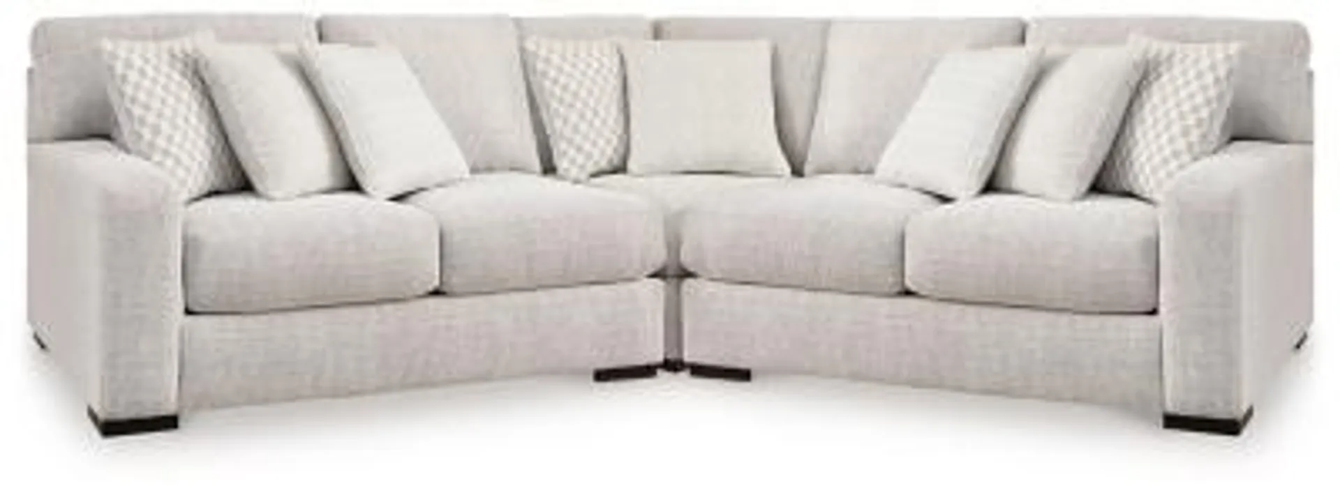 Larce 3-Piece Performance Fabric Sectional