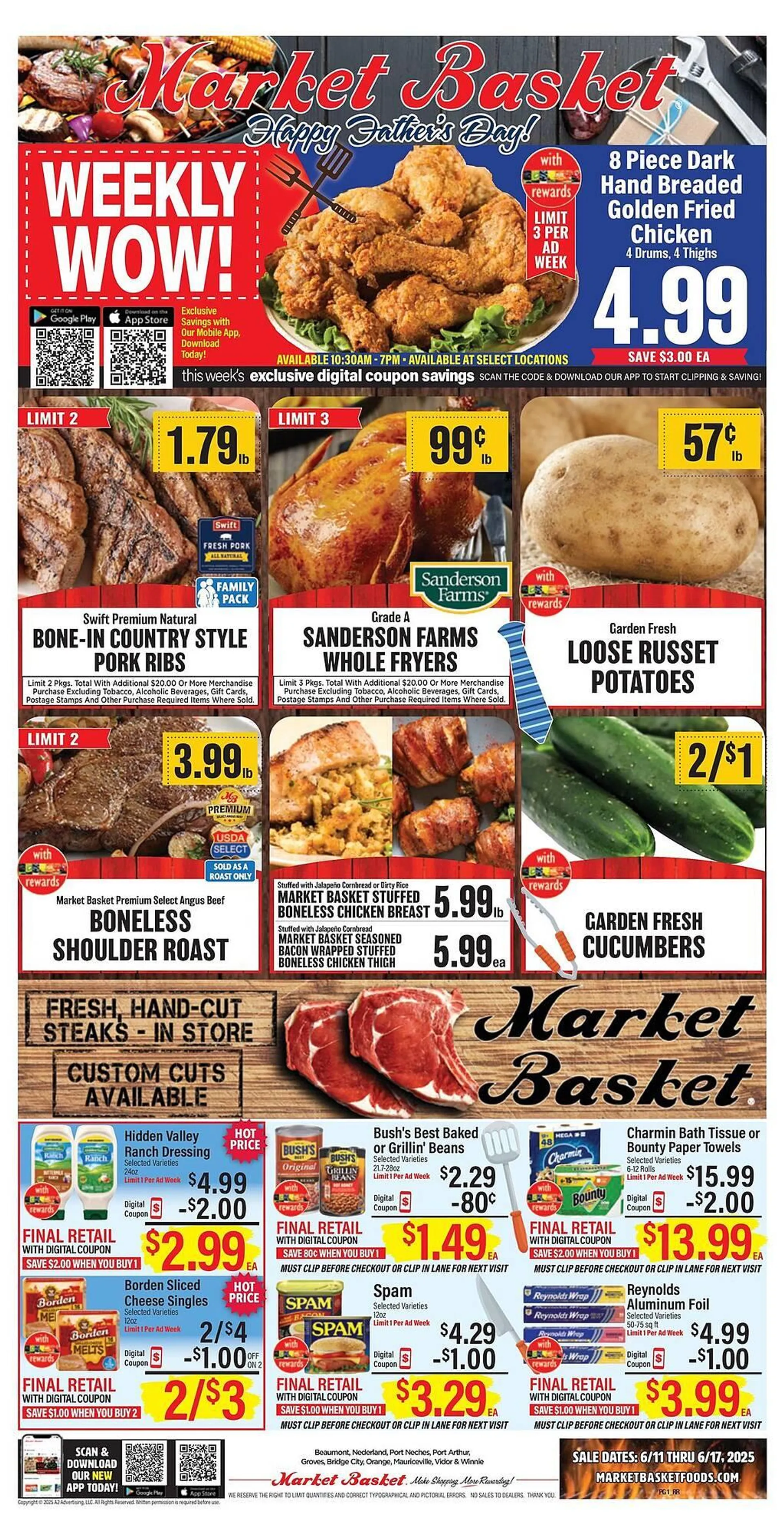 Weekly ad Market Basket Weekly Ad from June 11 to June 17 2025 - Page 1