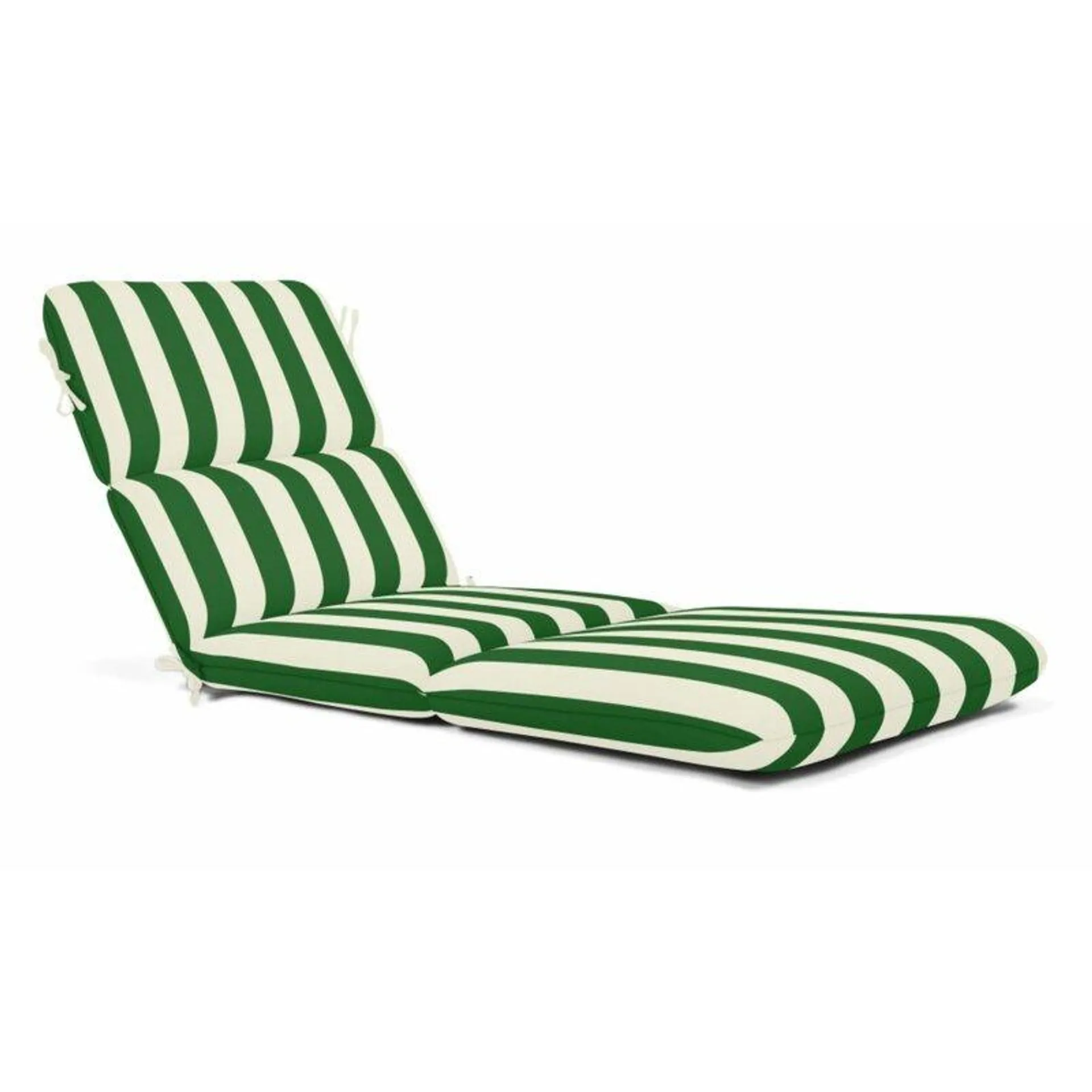 Atyanna Sunbrella 74" Striped Chaise Lounge Cushion