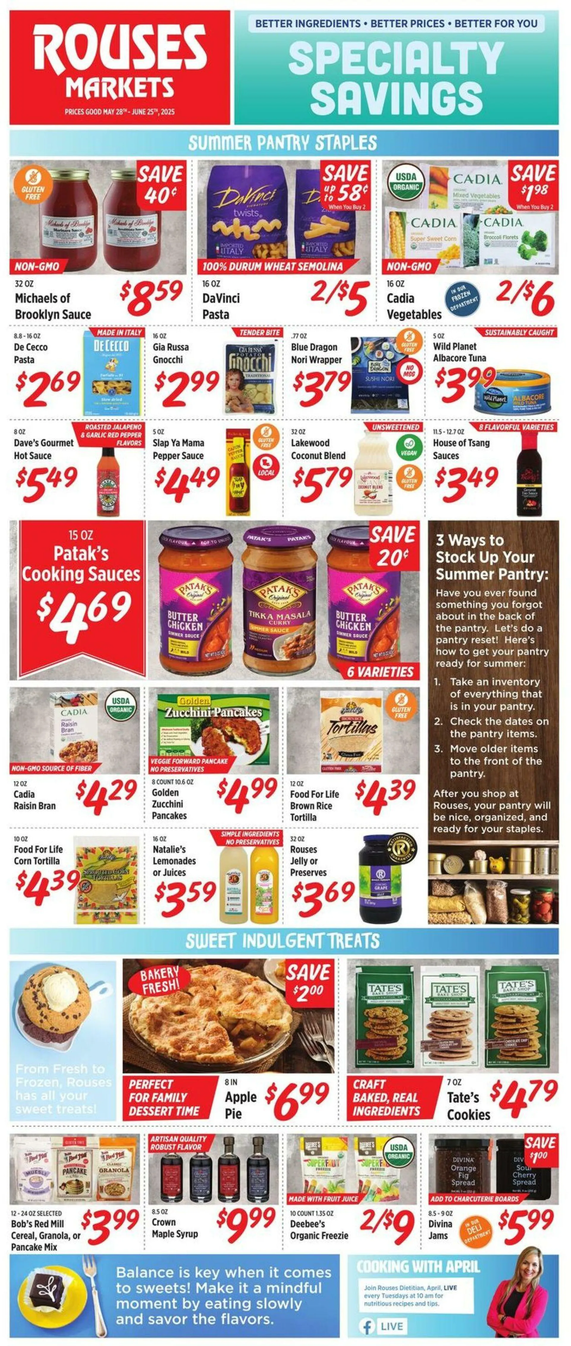 Weekly ad Rouses Current weekly ad from May 28 to June 25 2025 - Page 1