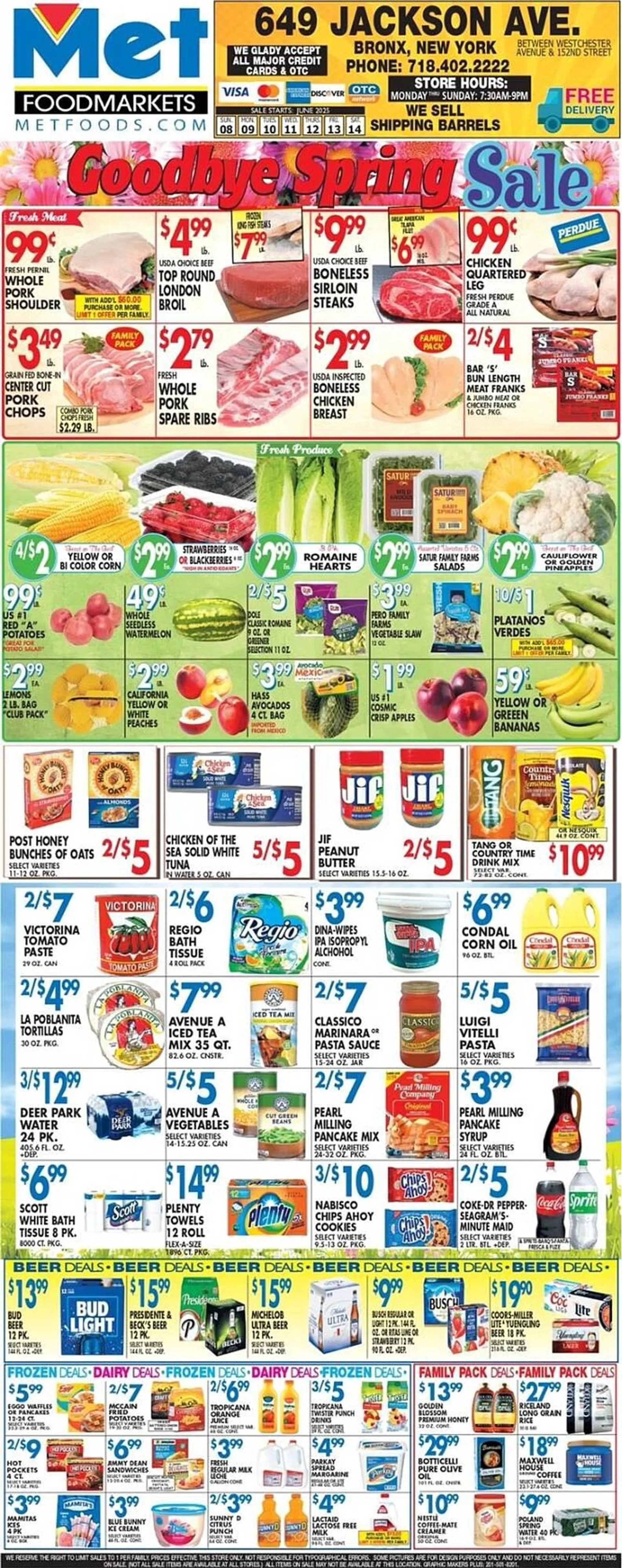 Weekly ad Met Foodmarkets Weekly Ad from June 8 to June 14 2025 - Page 1